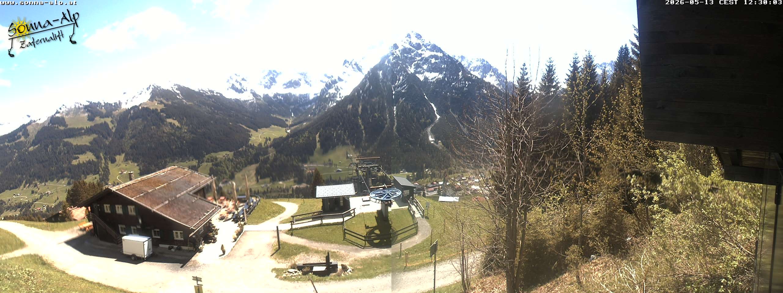 Archiv Foto Webcam Sonna Alp - Zafernalift