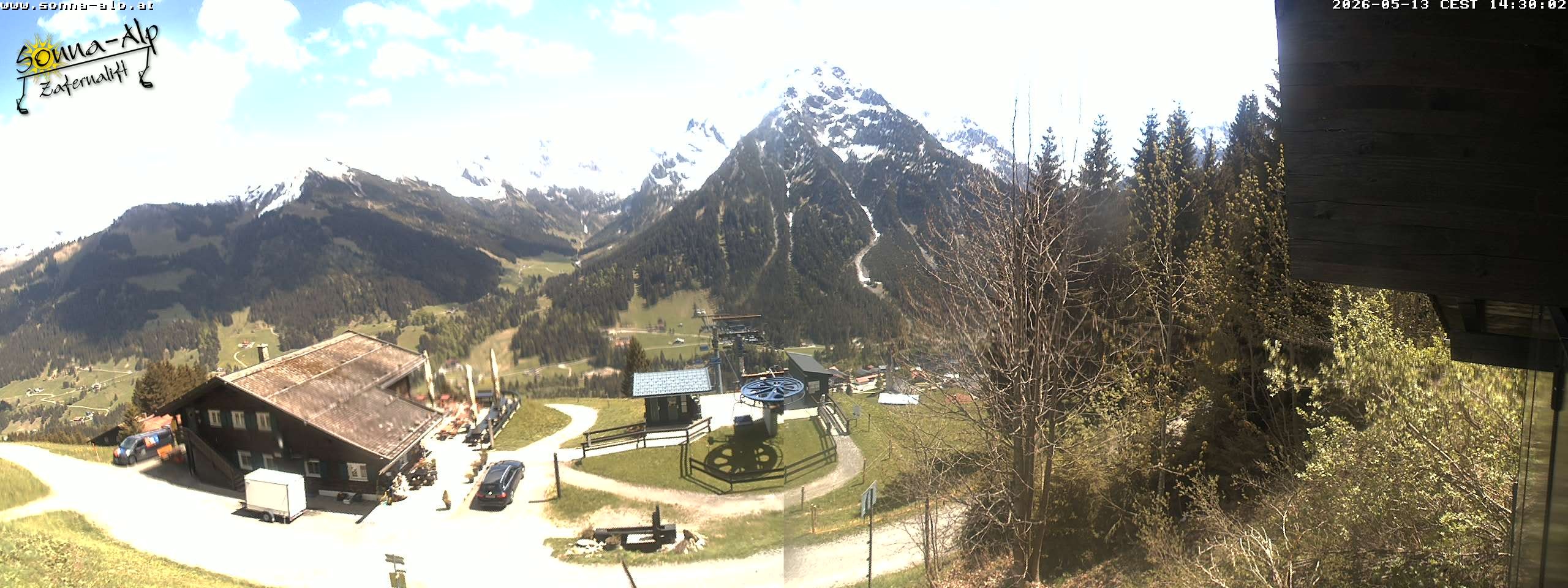 Archiv Foto Webcam Sonna Alp - Zafernalift