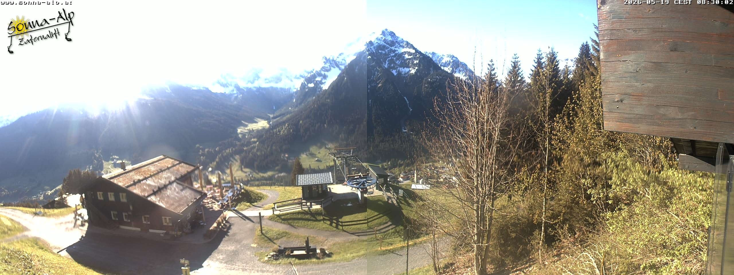 Archiv Foto Webcam Sonna Alp - Zafernalift