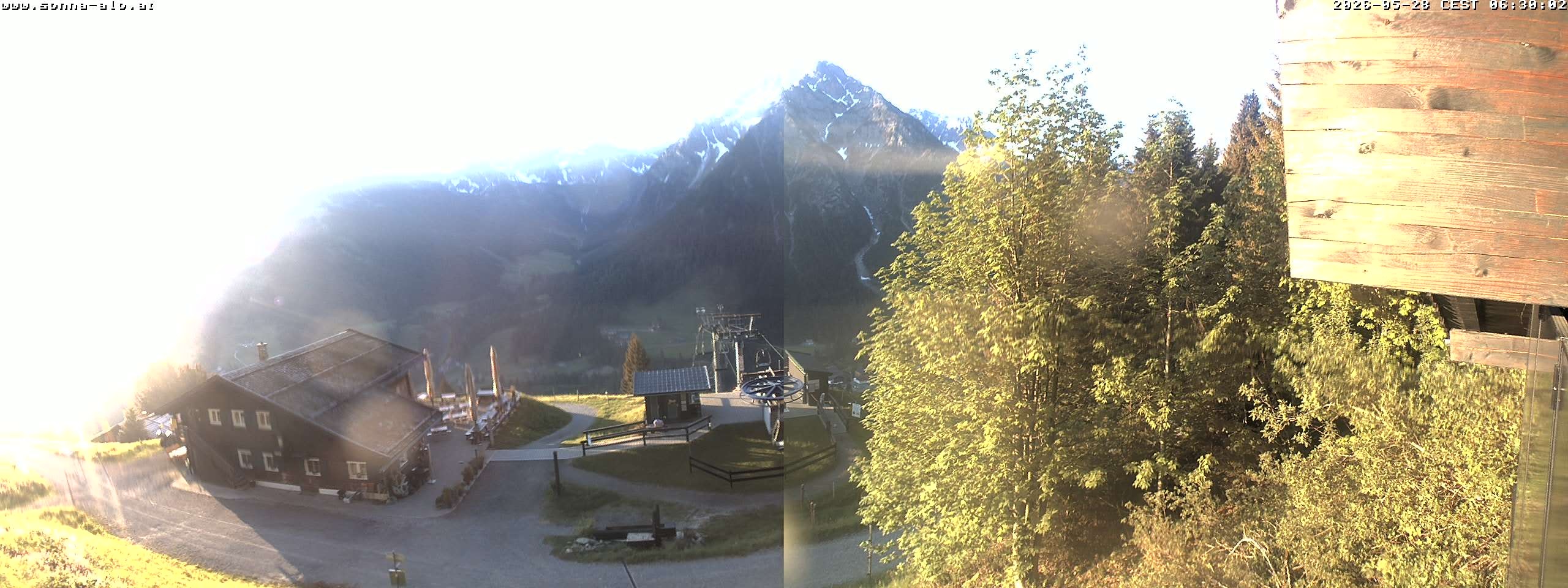 Archived image Webcam Sonna-Alp, Mittelberg