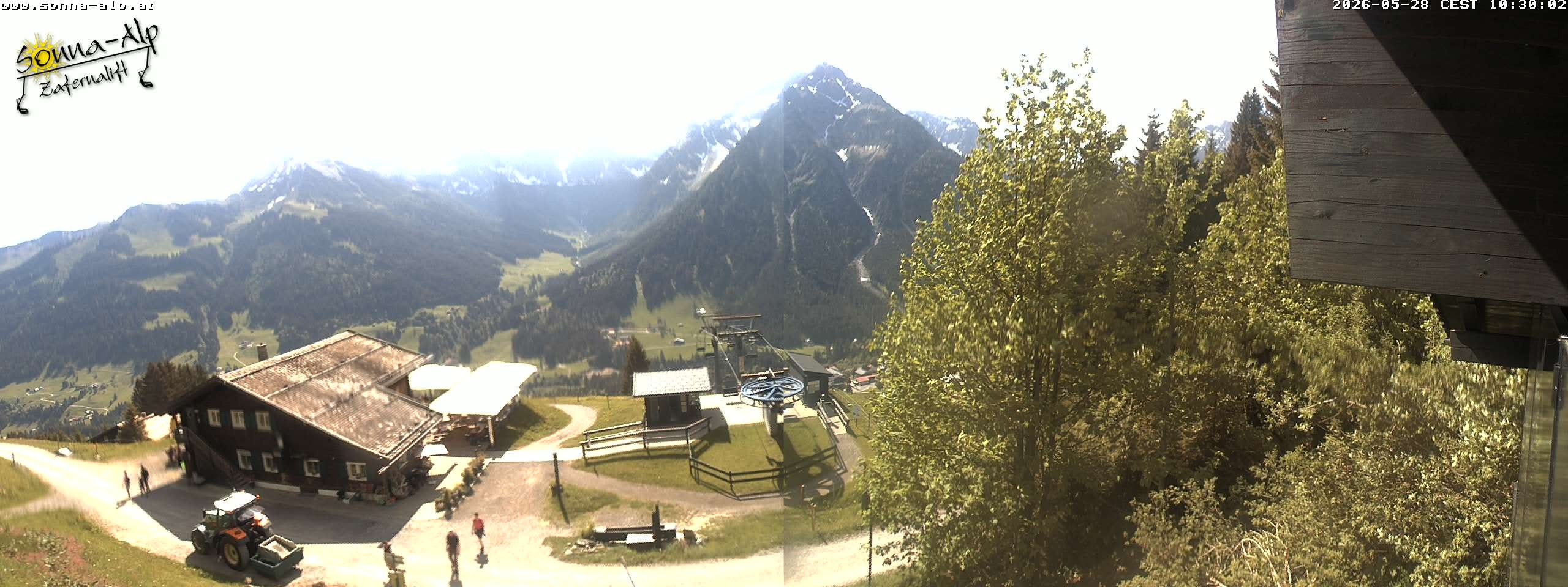 Archived image Webcam Sonna-Alp, Mittelberg