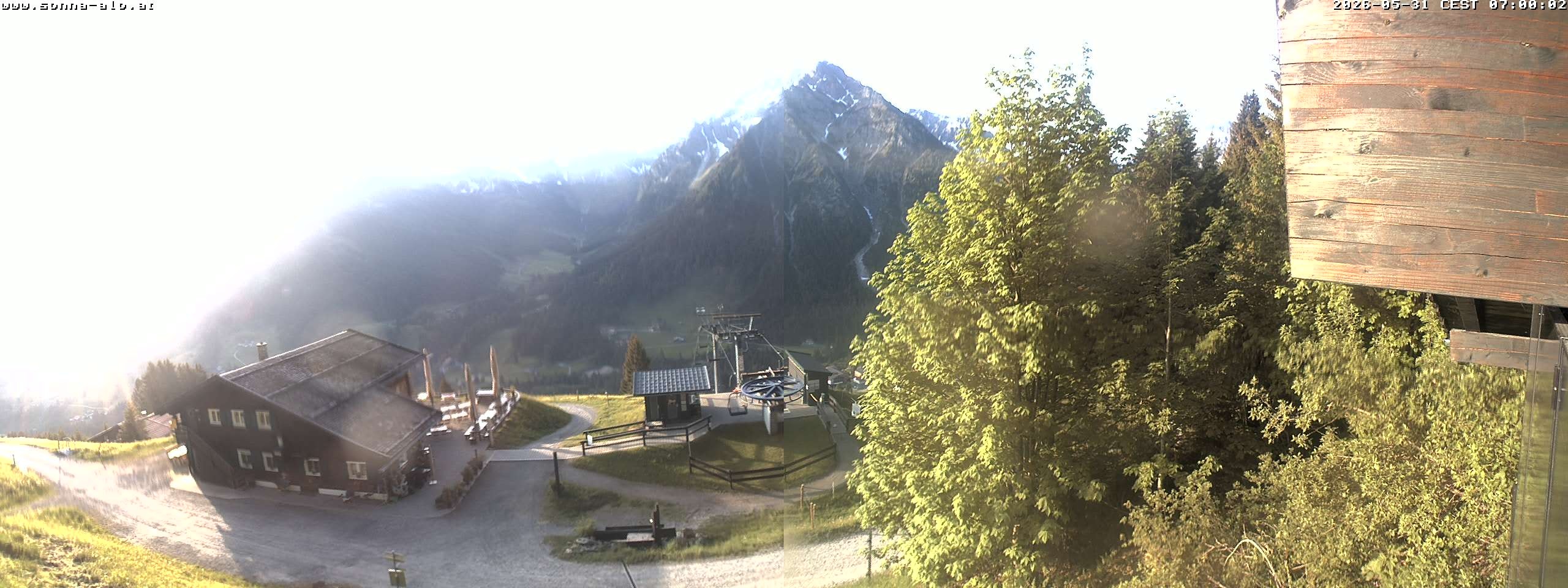 Archived image Webcam Sonna-Alp, Mittelberg