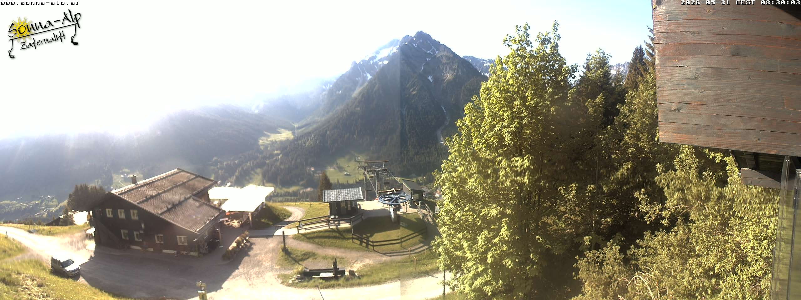 Archived image Webcam Sonna-Alp, Mittelberg