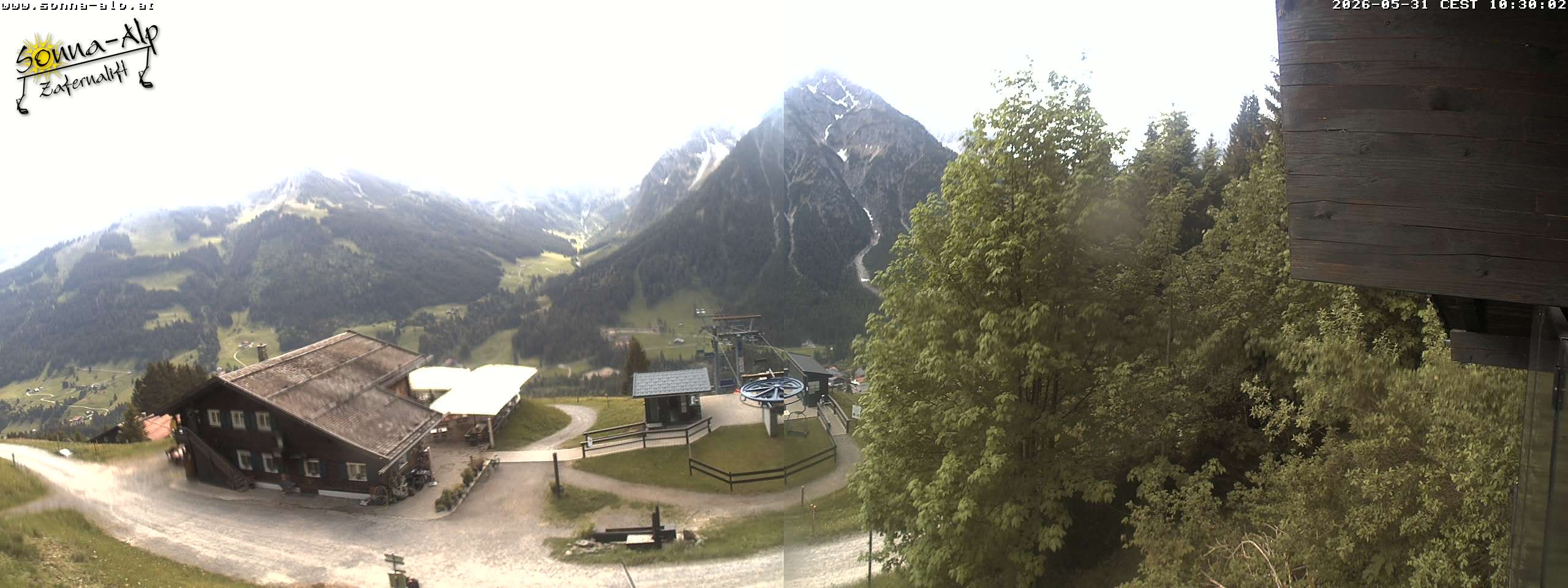 Archived image Webcam Sonna-Alp, Mittelberg