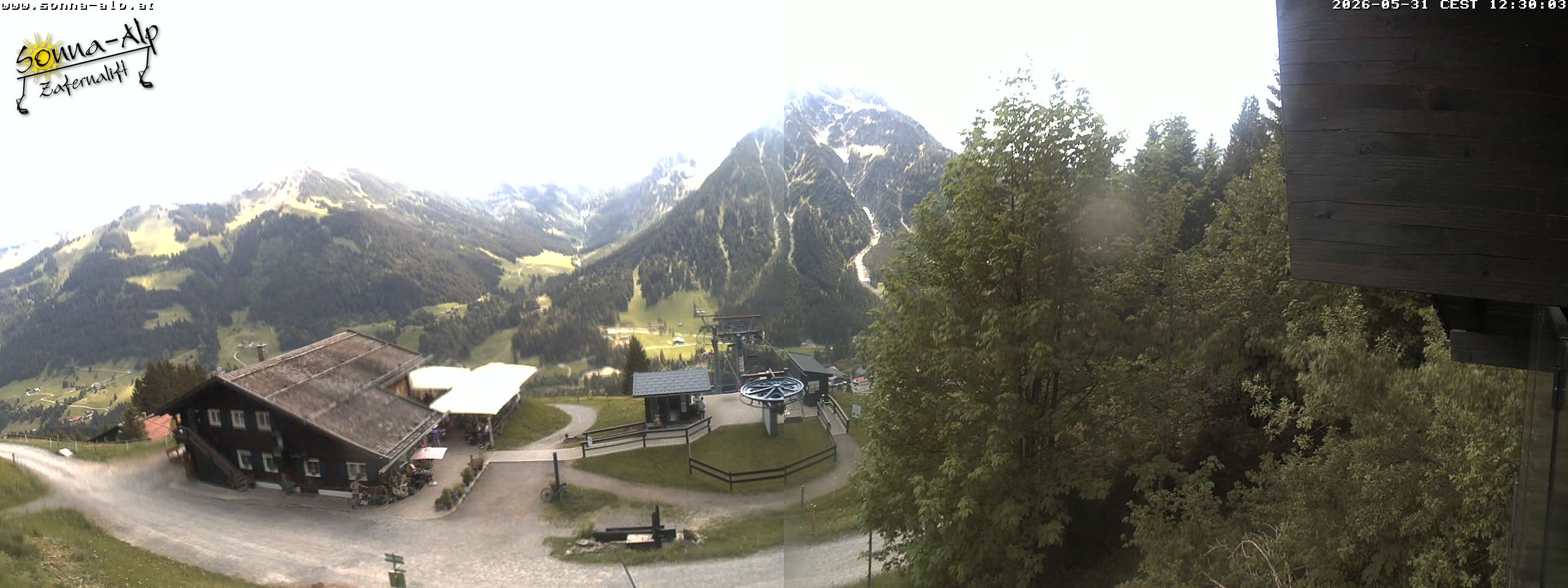Archived image Webcam Sonna-Alp, Mittelberg