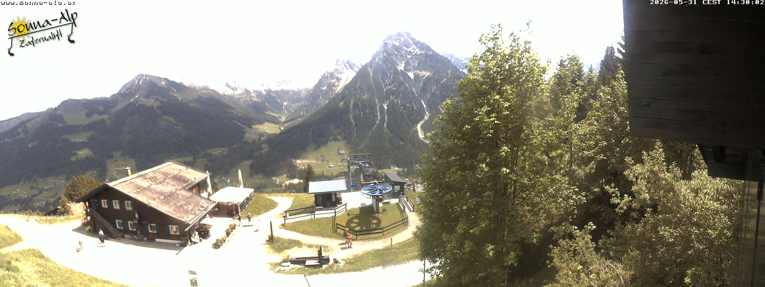 Archiv Foto Webcam Sonna Alp - Zafernalift