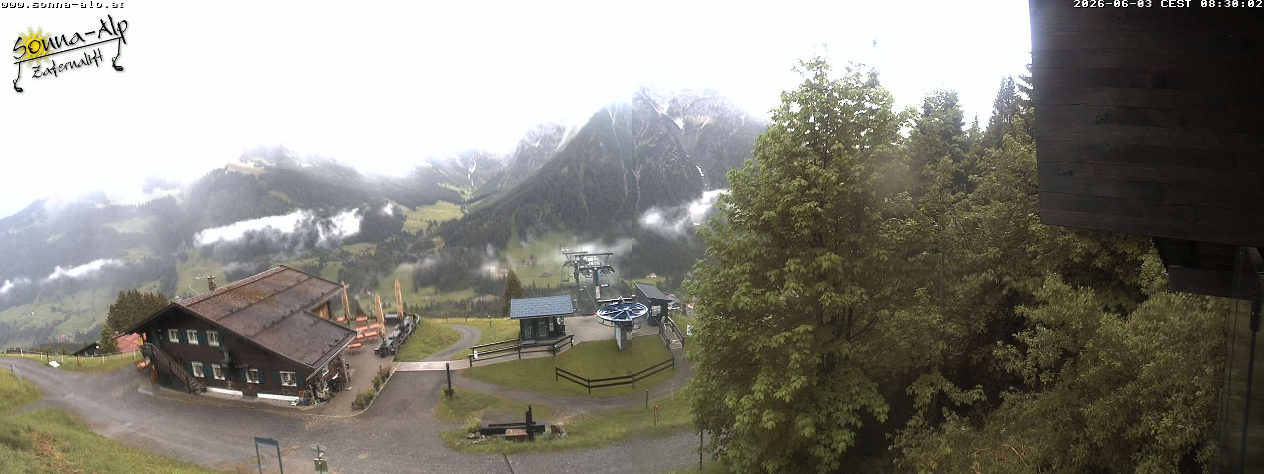 Archiv Foto Webcam Sonna Alp - Zafernalift