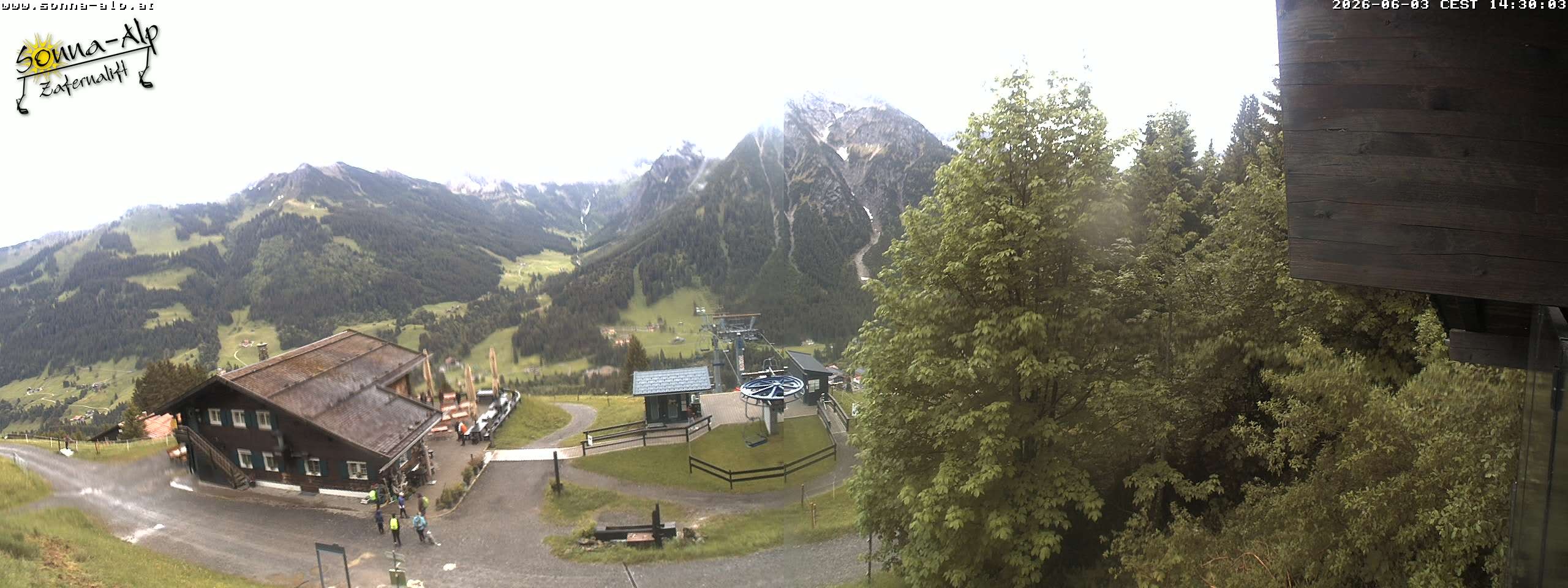 Archiv Foto Webcam Sonna Alp - Zafernalift