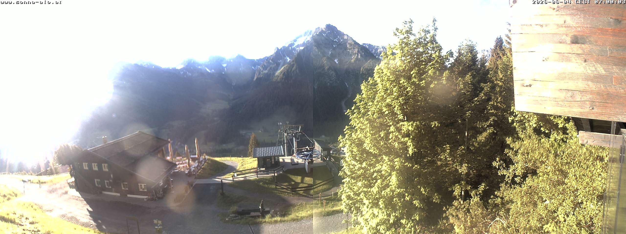 Archiv Foto Webcam Sonna Alp - Zafernalift