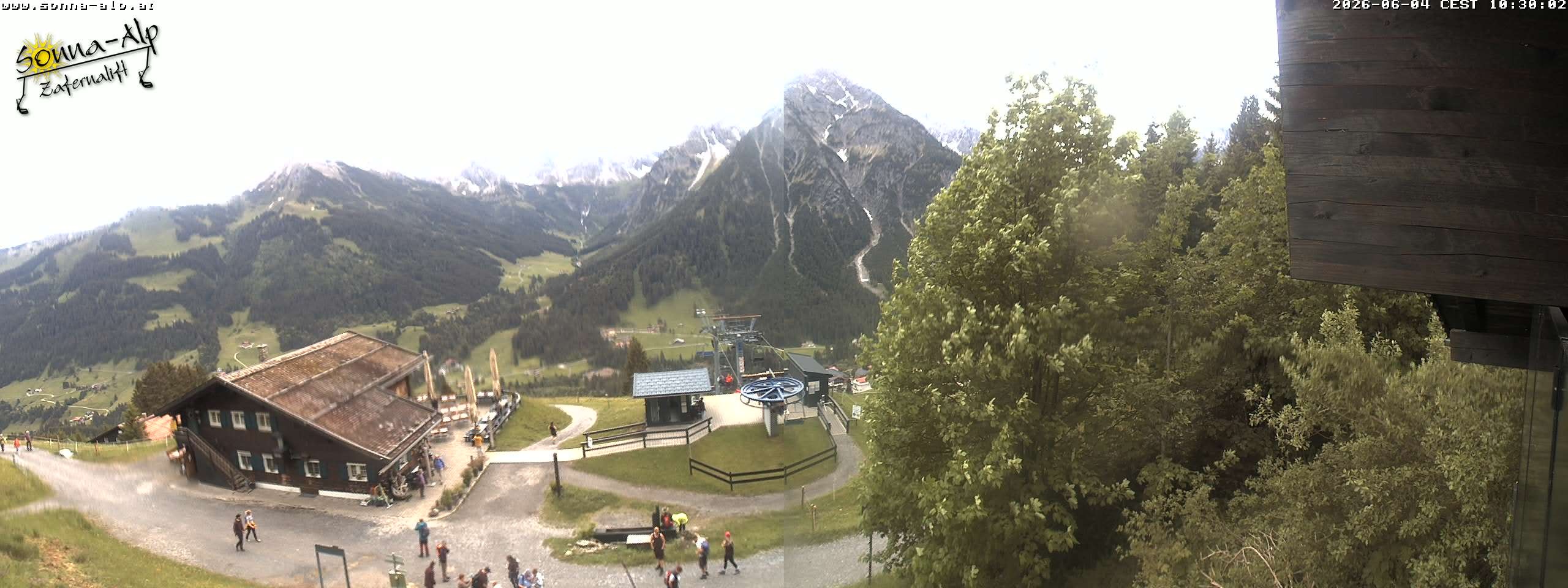 Archiv Foto Webcam Sonna Alp - Zafernalift