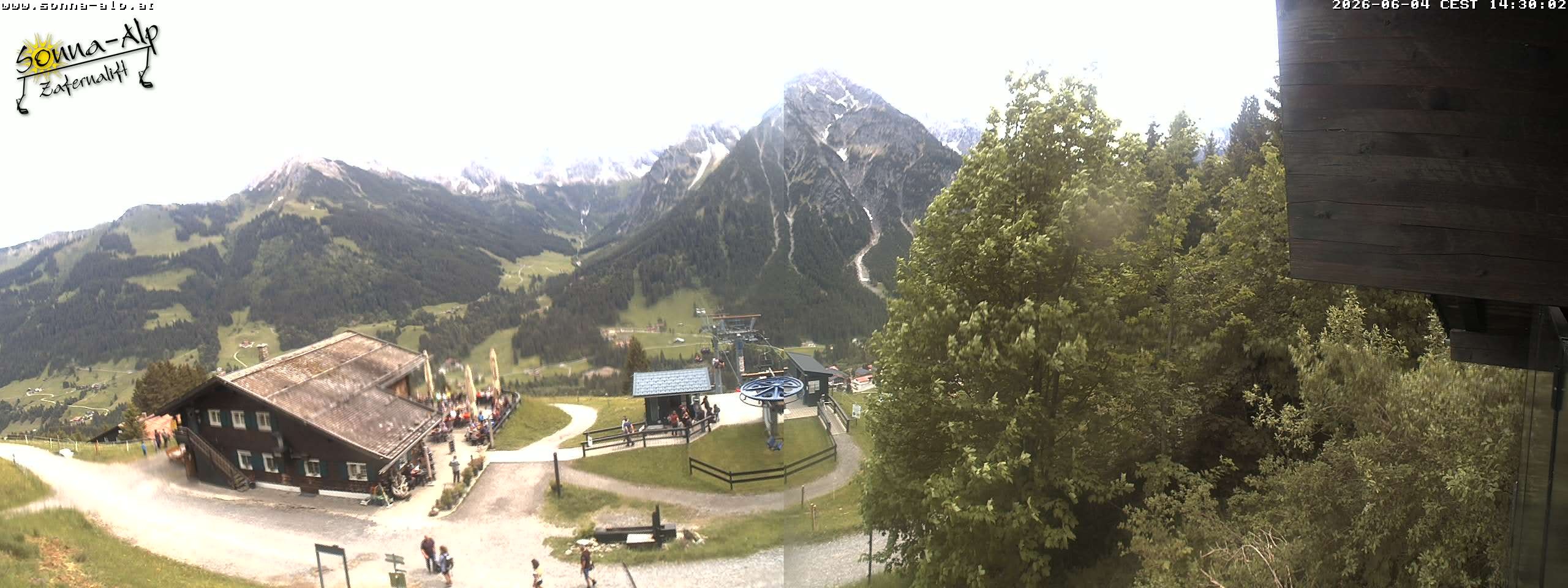 Archiv Foto Webcam Sonna Alp - Zafernalift