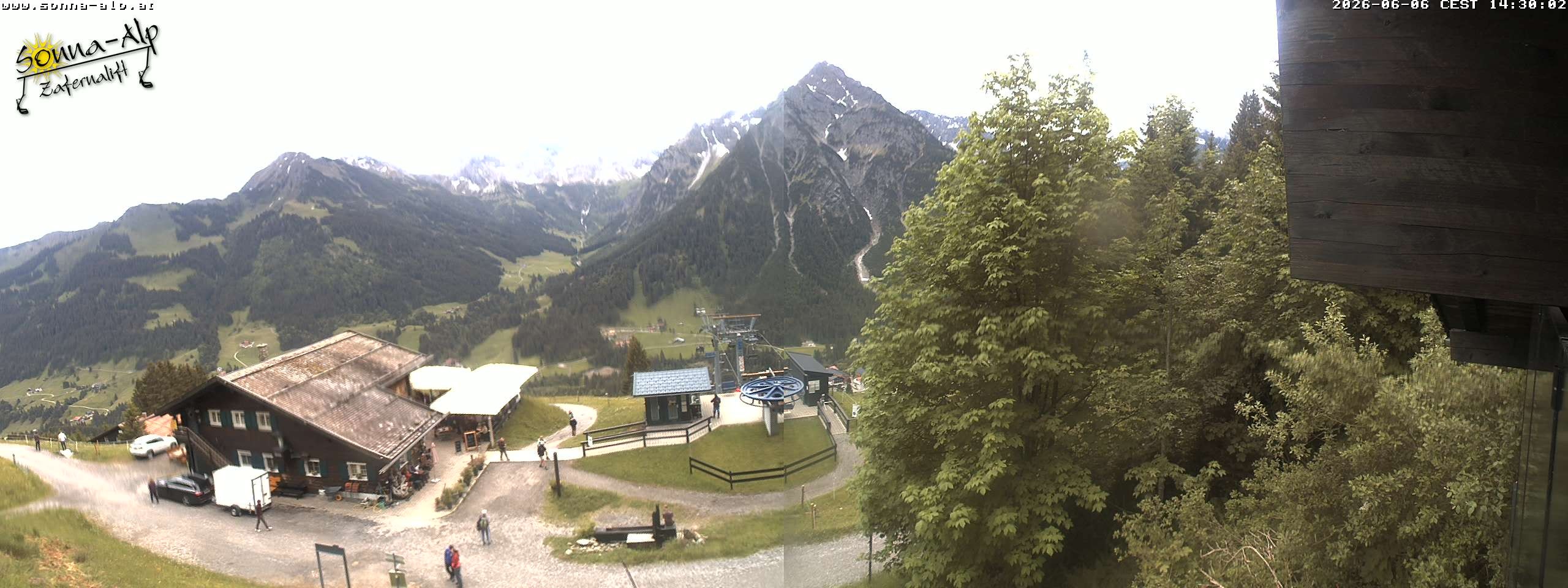 Archiv Foto Webcam Sonna Alp - Zafernalift