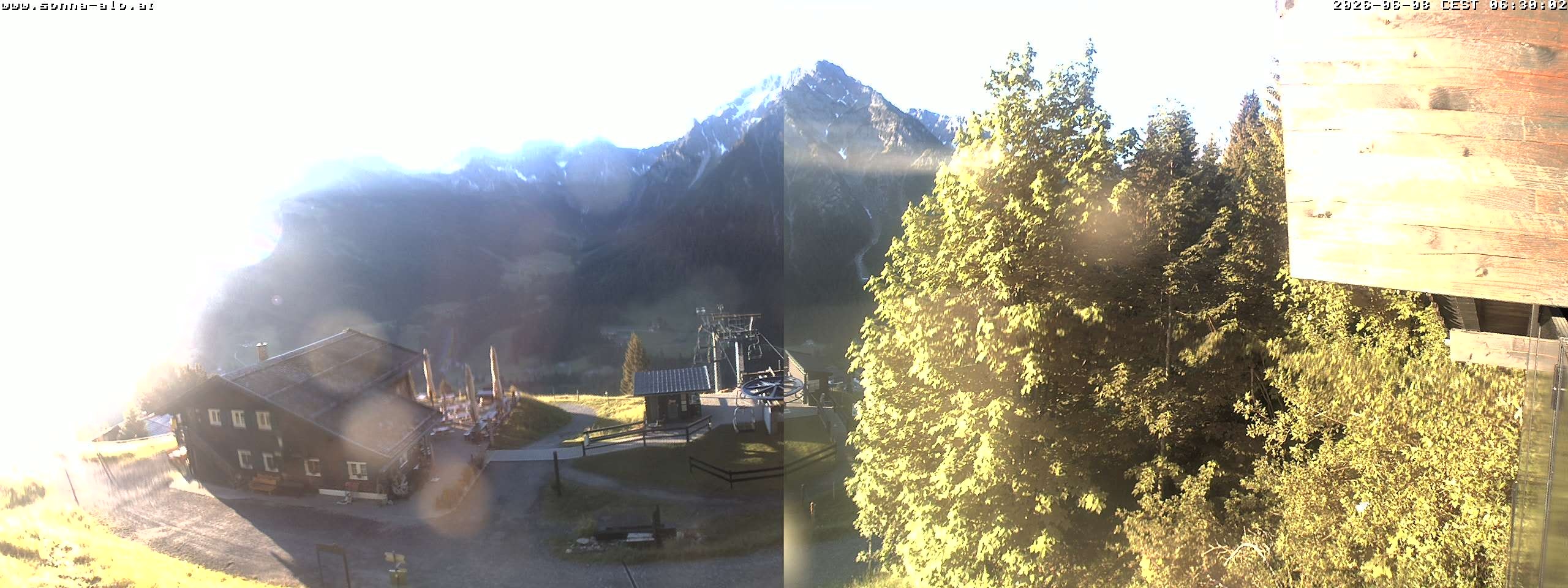Archived image Webcam Sonna-Alp, Mittelberg