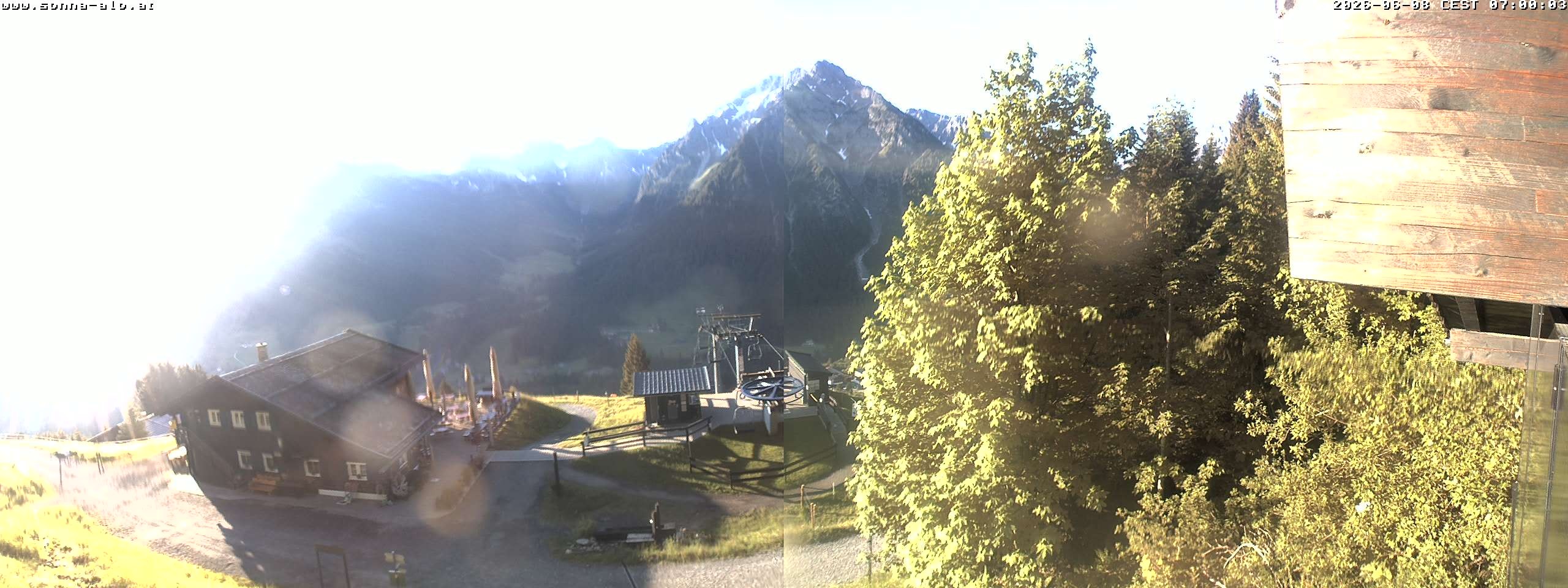 Archived image Webcam Sonna-Alp, Mittelberg