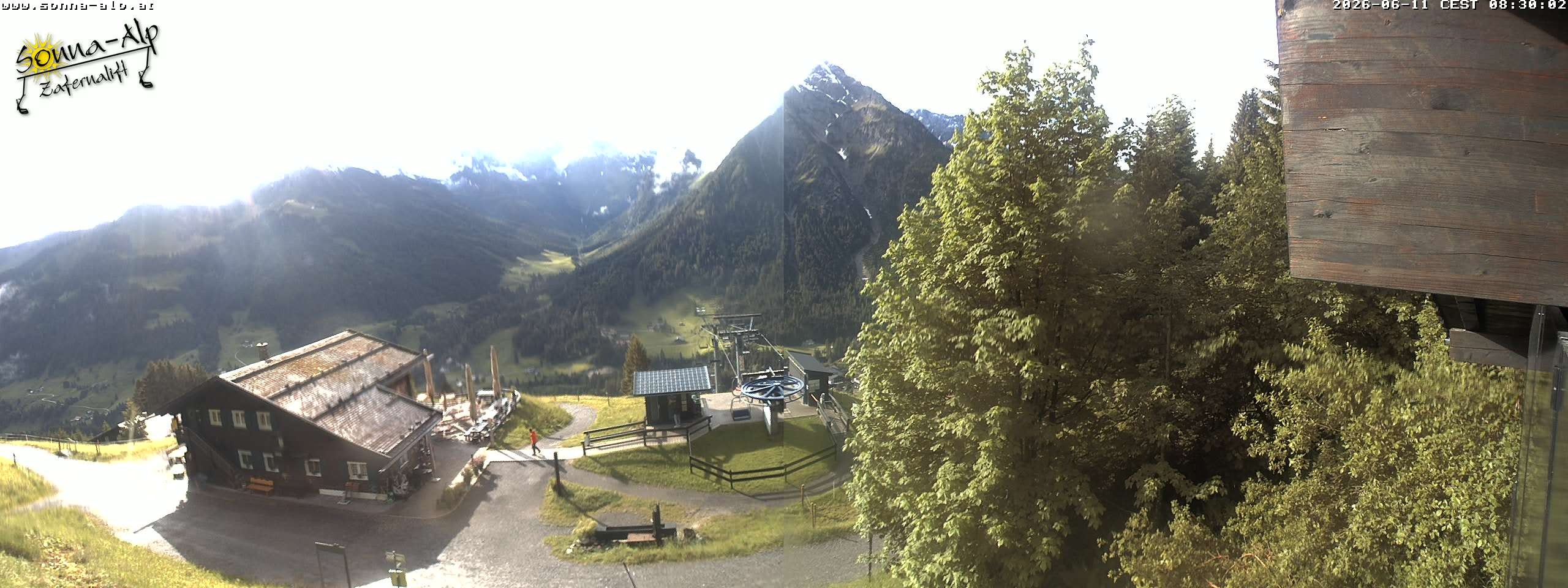 Archiv Foto Webcam Sonna Alp - Zafernalift