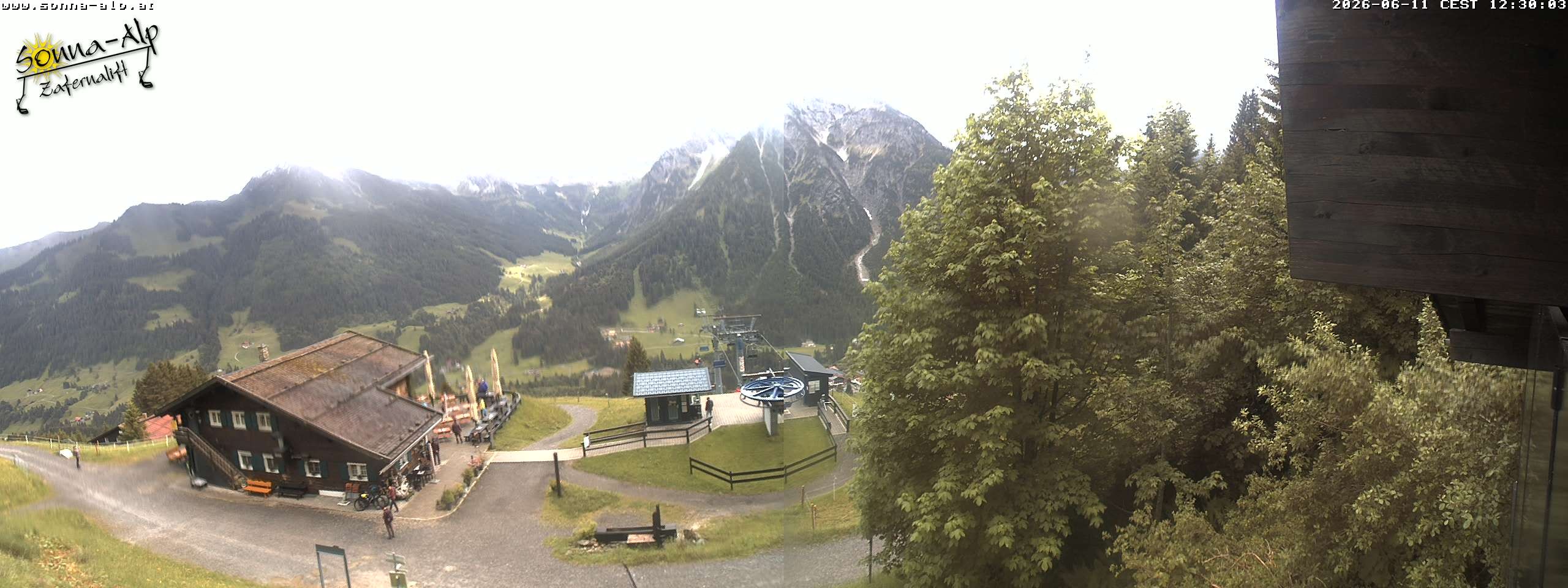 Archiv Foto Webcam Sonna Alp - Zafernalift