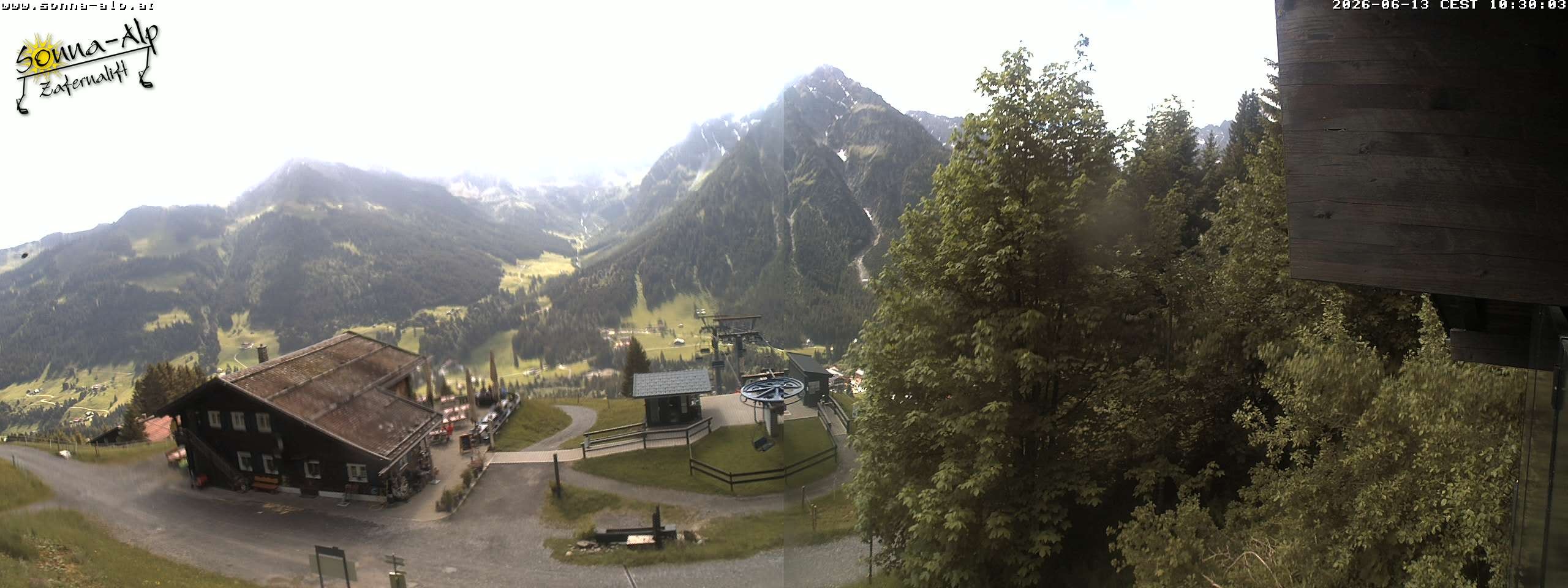 Archived image Webcam Sonna-Alp, Mittelberg