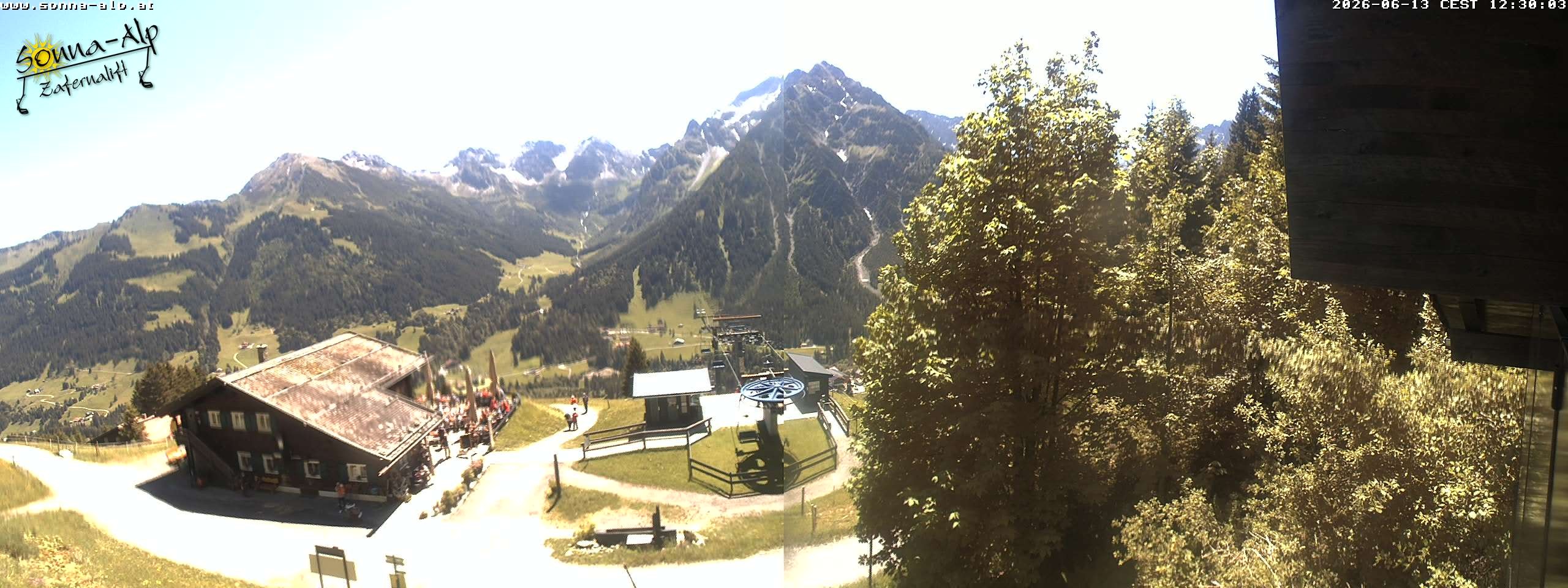 Archived image Webcam Sonna-Alp, Mittelberg