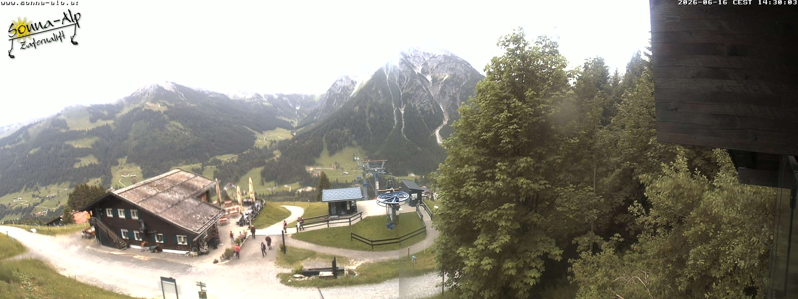 Archiv Foto Webcam Sonna Alp - Zafernalift