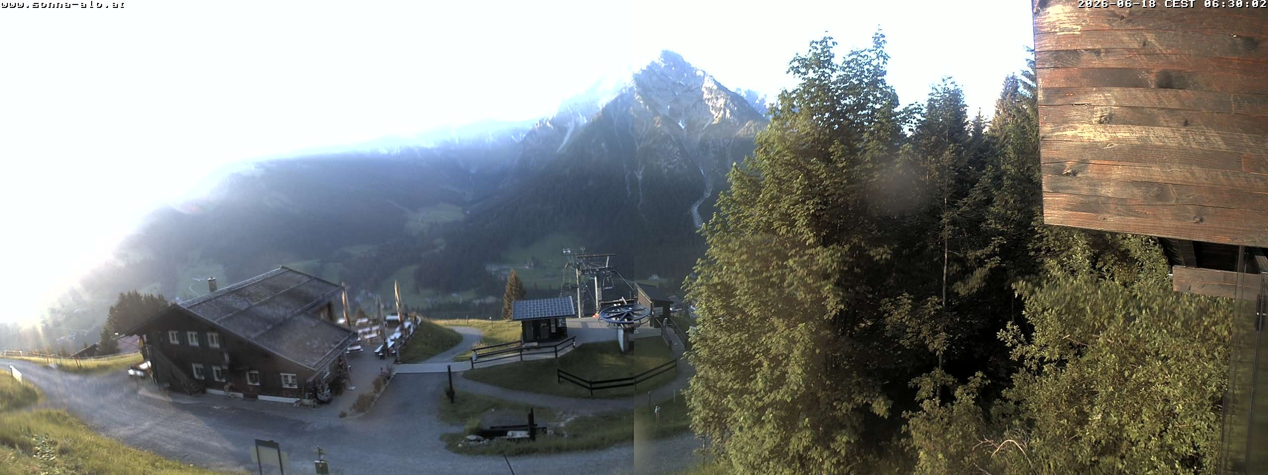 Archived image Webcam Sonna-Alp, Mittelberg