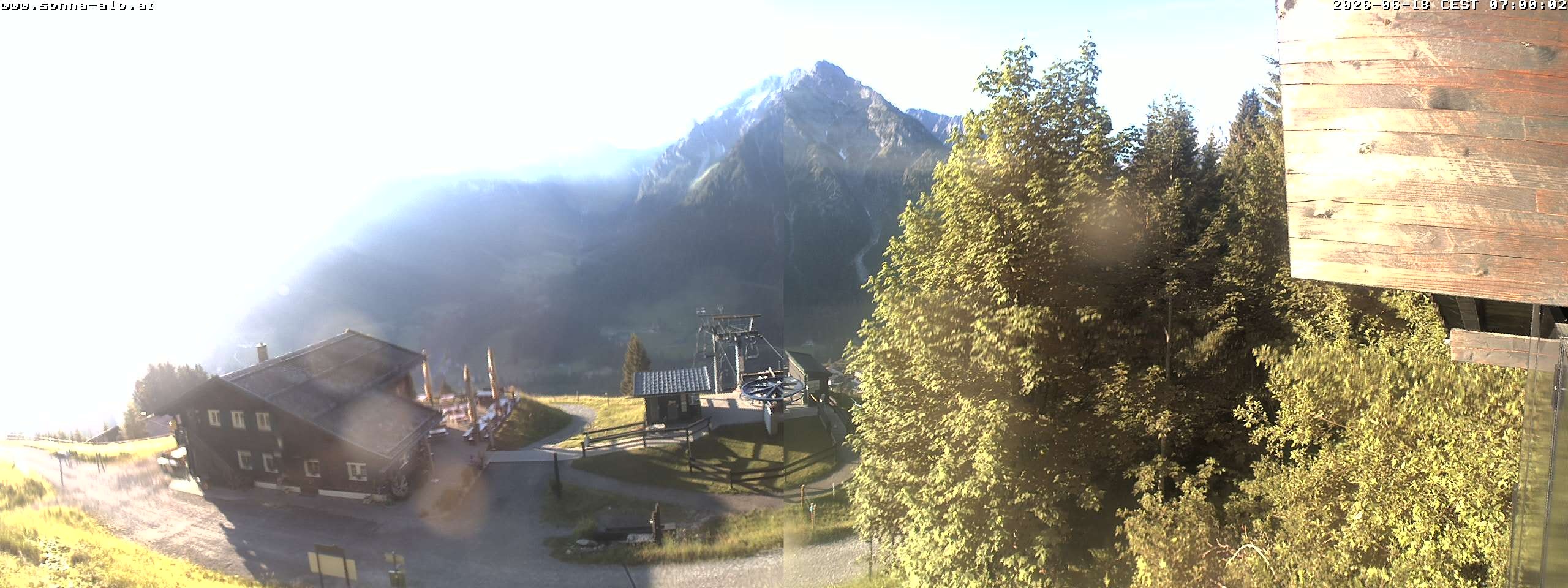 Archived image Webcam Sonna-Alp, Mittelberg