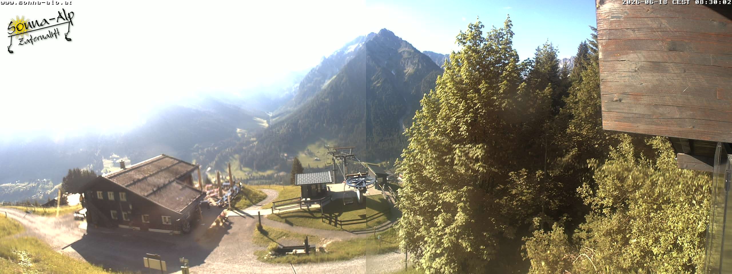 Archiv Foto Webcam Sonna Alp - Zafernalift