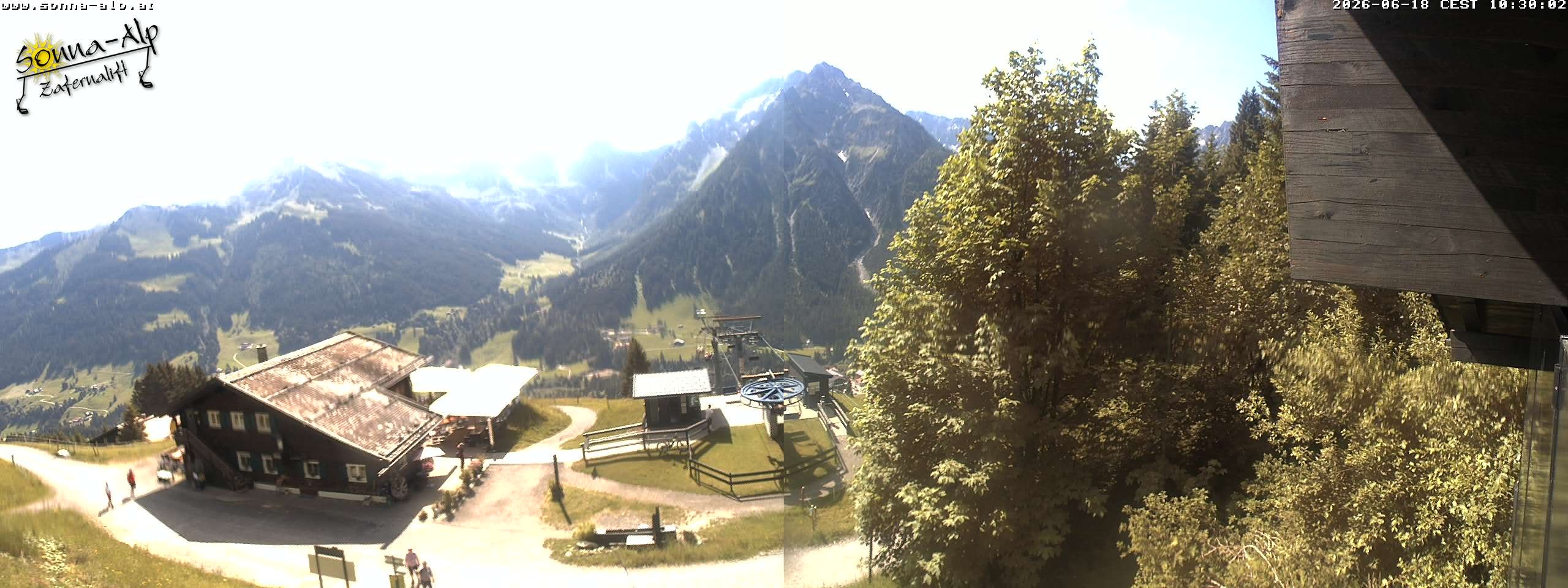 Archiv Foto Webcam Sonna Alp - Zafernalift