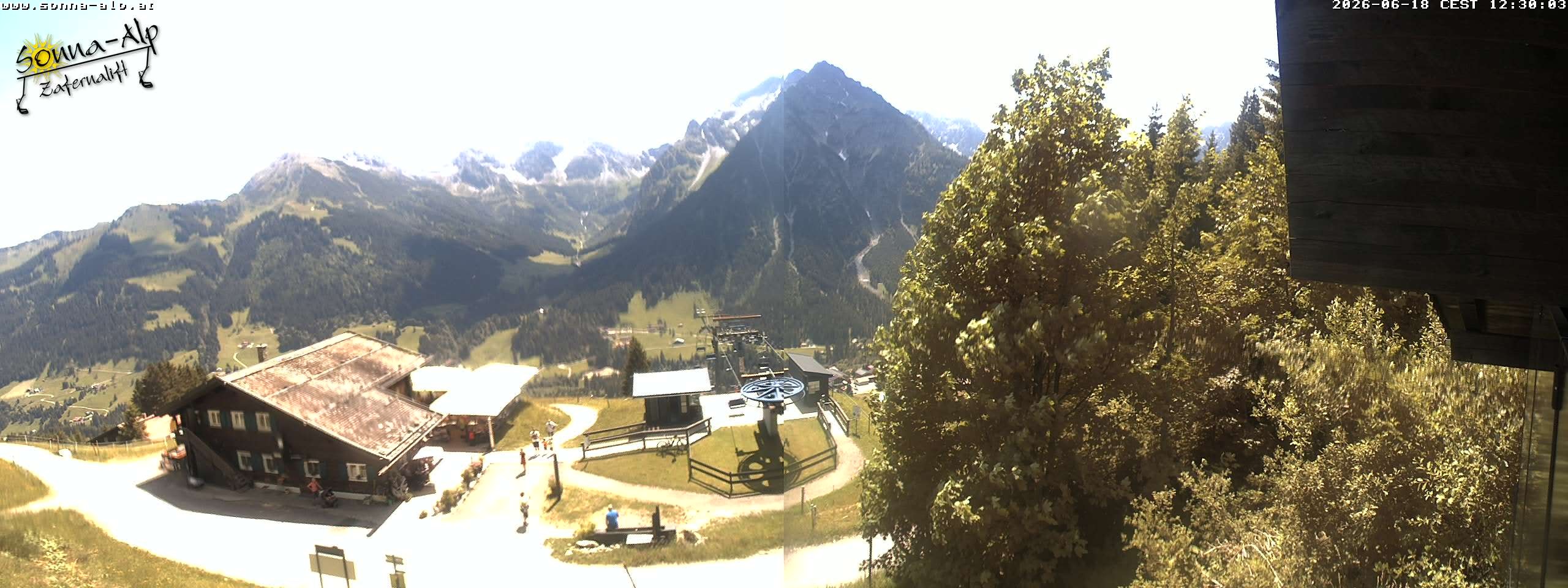 Archiv Foto Webcam Sonna Alp - Zafernalift