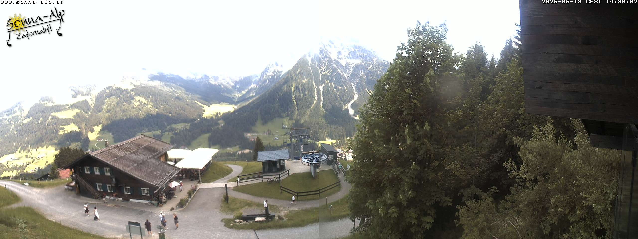 Archiv Foto Webcam Sonna Alp - Zafernalift