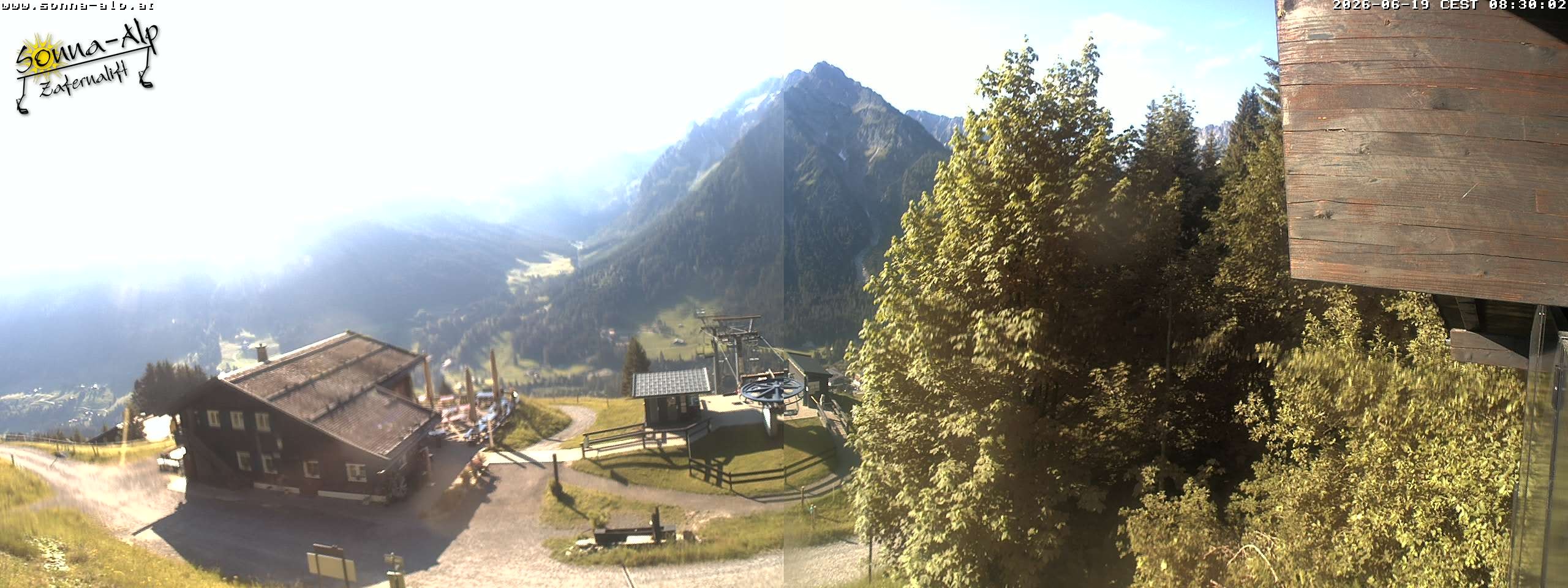 Archiv Foto Webcam Sonna Alp - Zafernalift