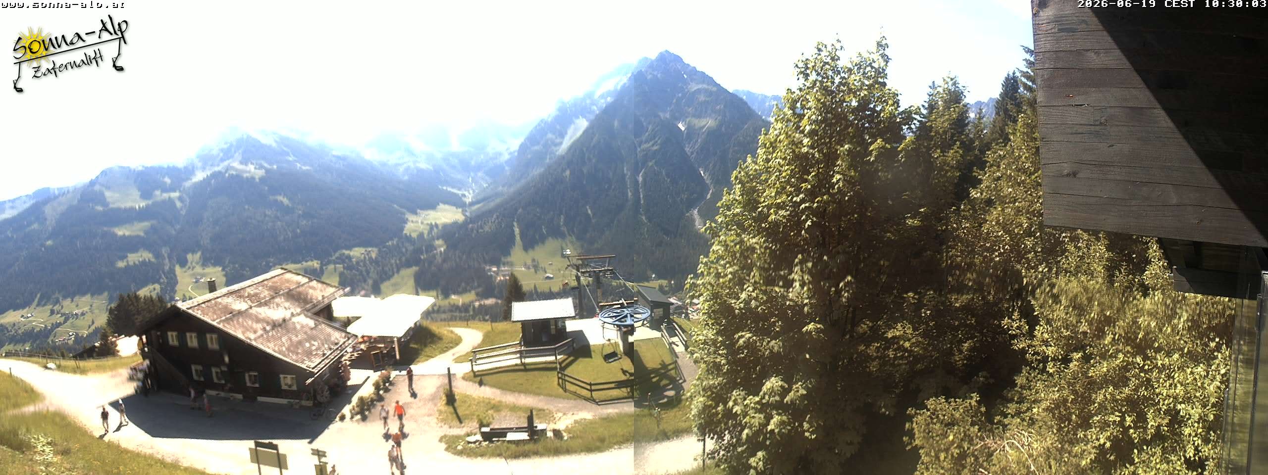 Archiv Foto Webcam Sonna Alp - Zafernalift