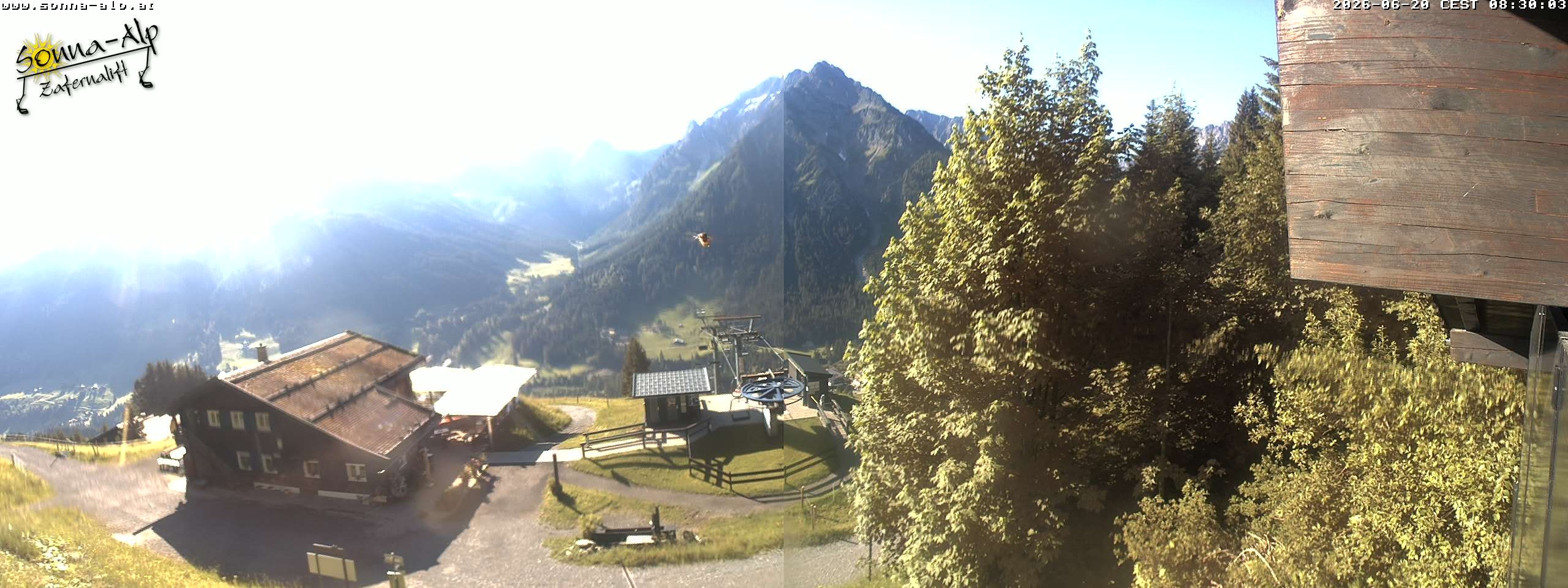 Archiv Foto Webcam Sonna Alp - Zafernalift