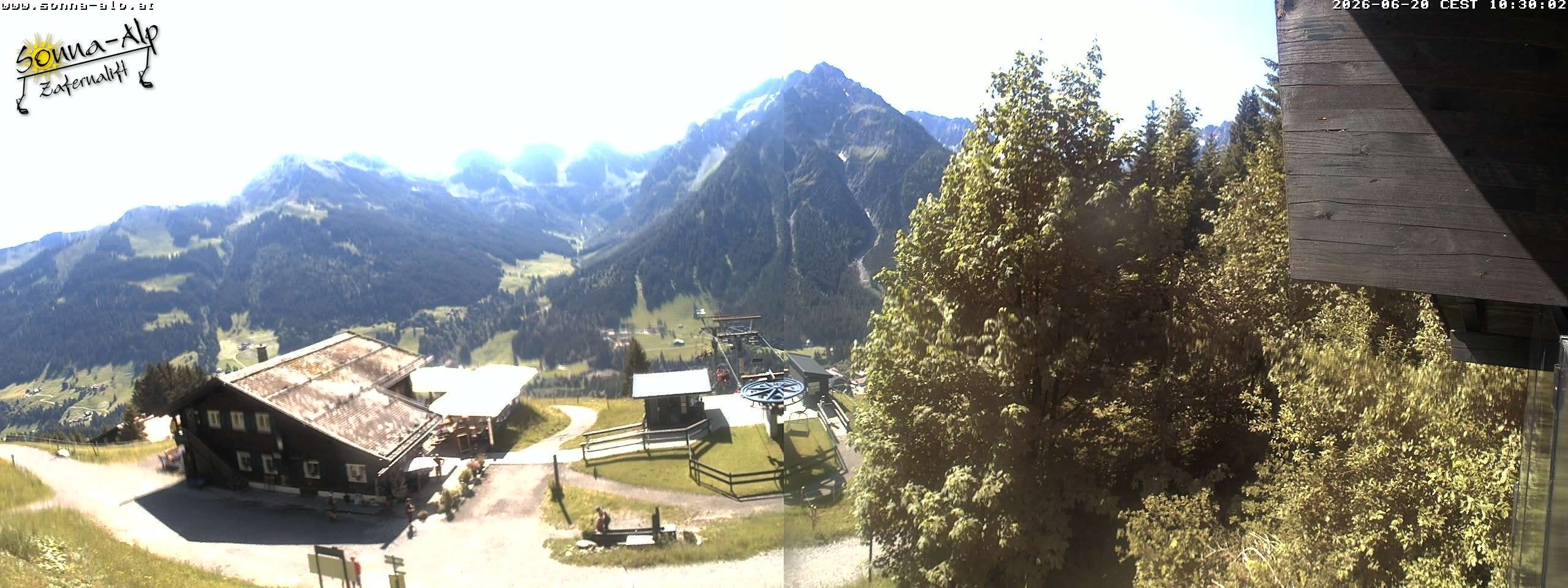 Archiv Foto Webcam Sonna Alp - Zafernalift