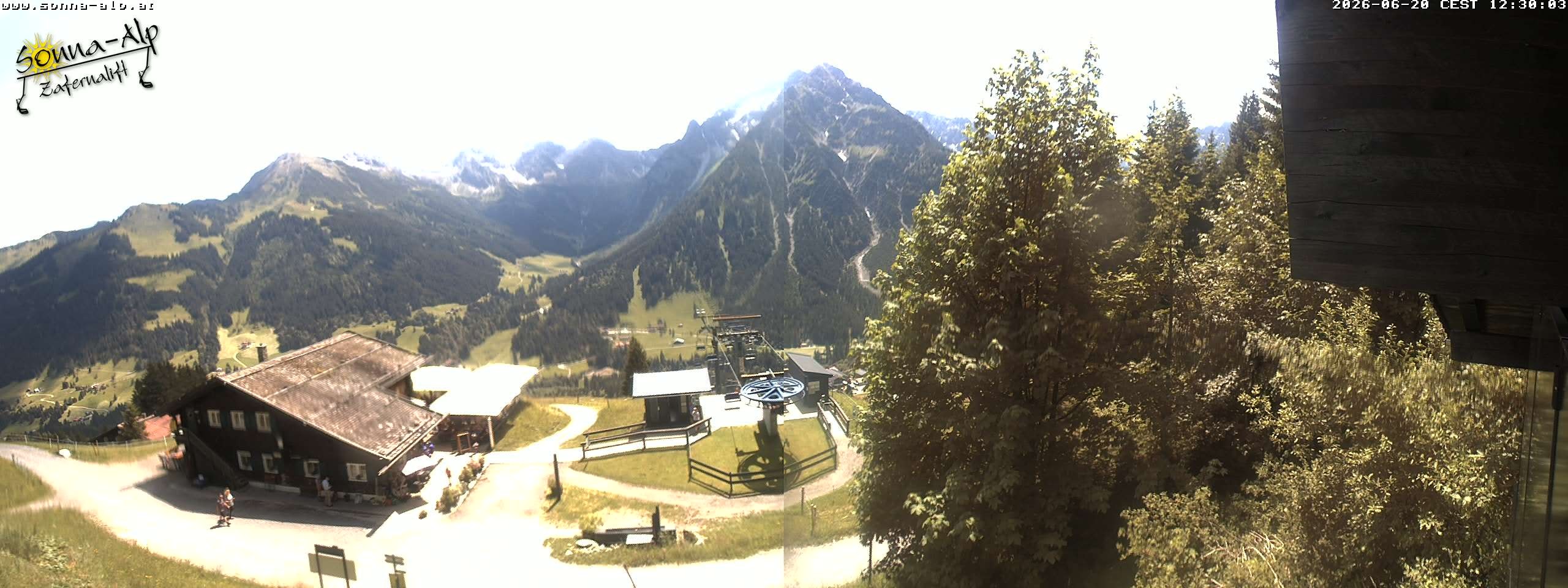 Archiv Foto Webcam Sonna Alp - Zafernalift