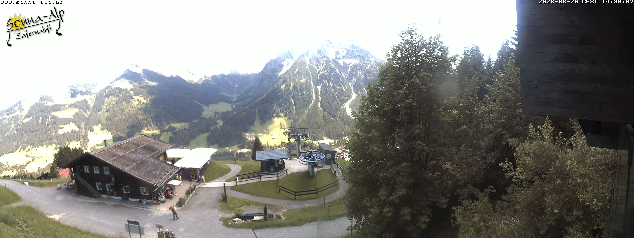 Archiv Foto Webcam Sonna Alp - Zafernalift