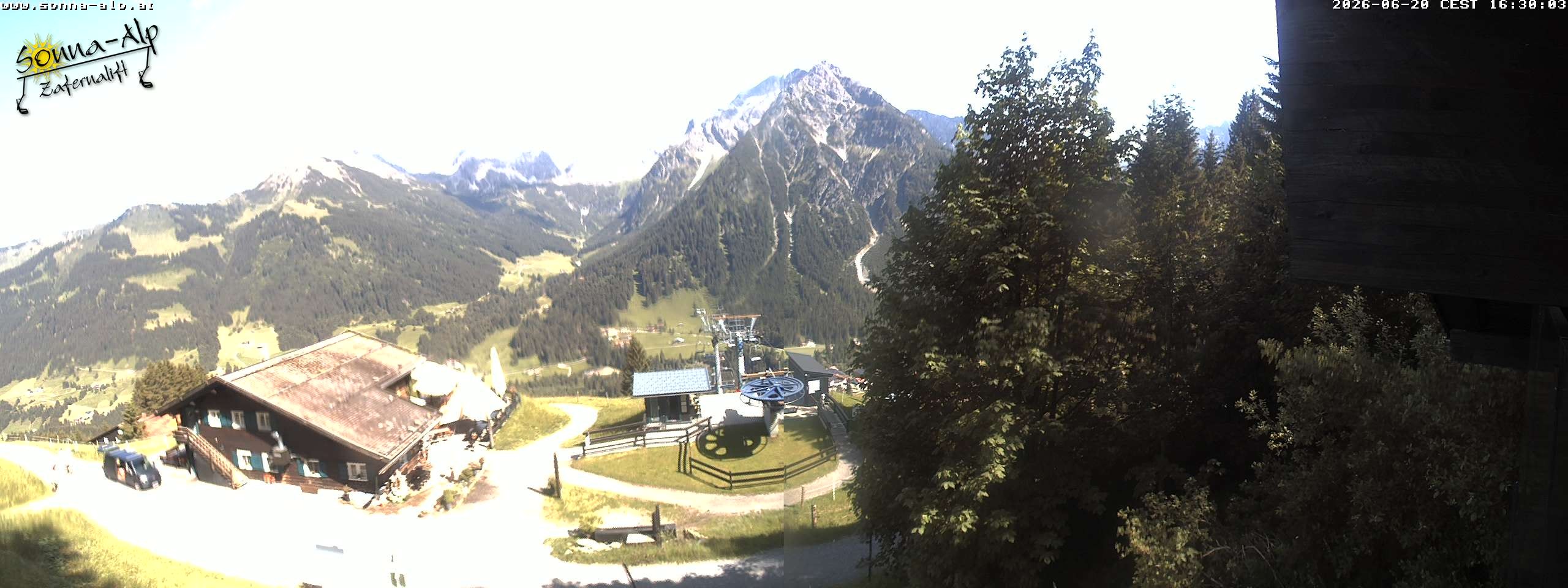 Archiv Foto Webcam Sonna Alp - Zafernalift