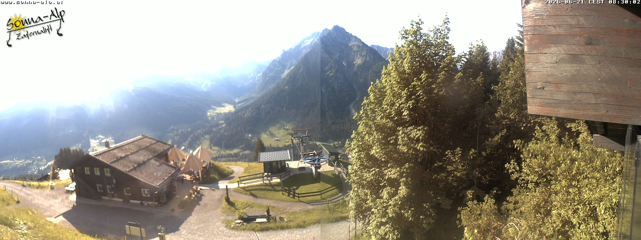 Archiv Foto Webcam Sonna Alp - Zafernalift