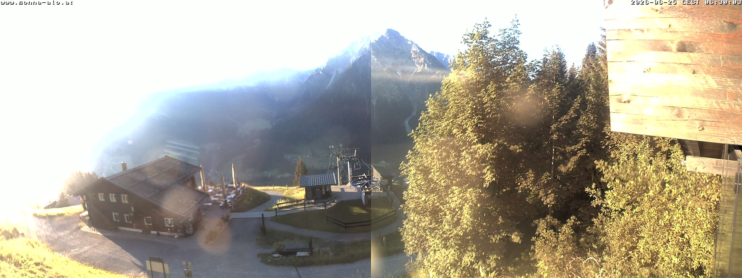 Archived image Webcam Sonna-Alp, Mittelberg