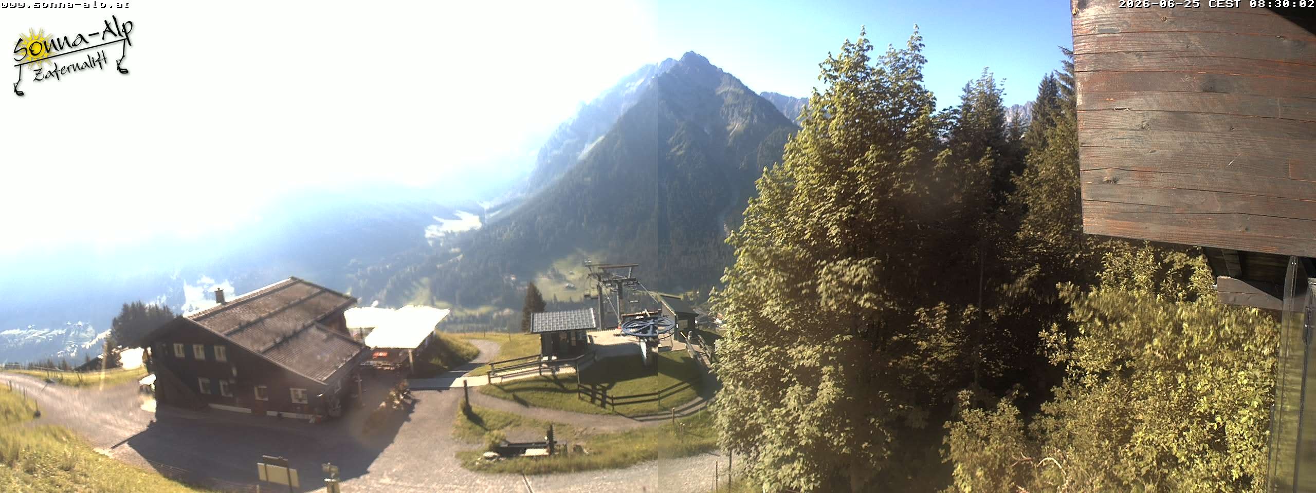 Archived image Webcam Sonna-Alp, Mittelberg