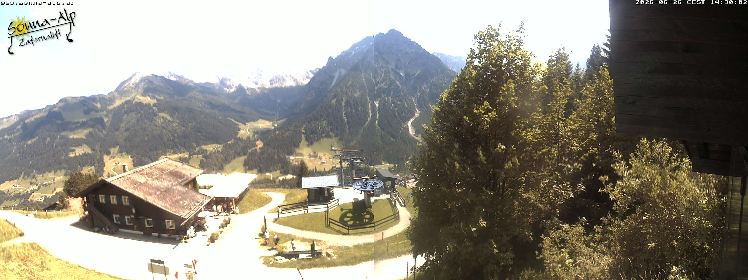 Archiv Foto Webcam Sonna Alp - Zafernalift