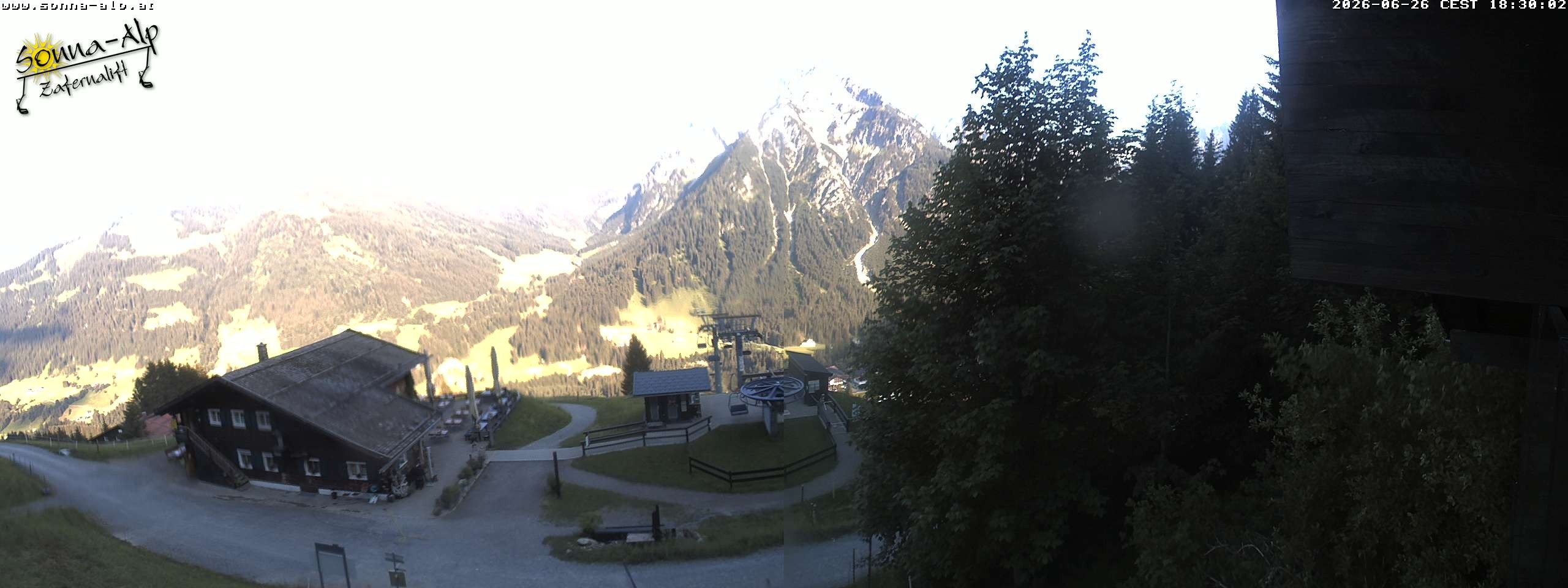 Archiv Foto Webcam Sonna Alp - Zafernalift