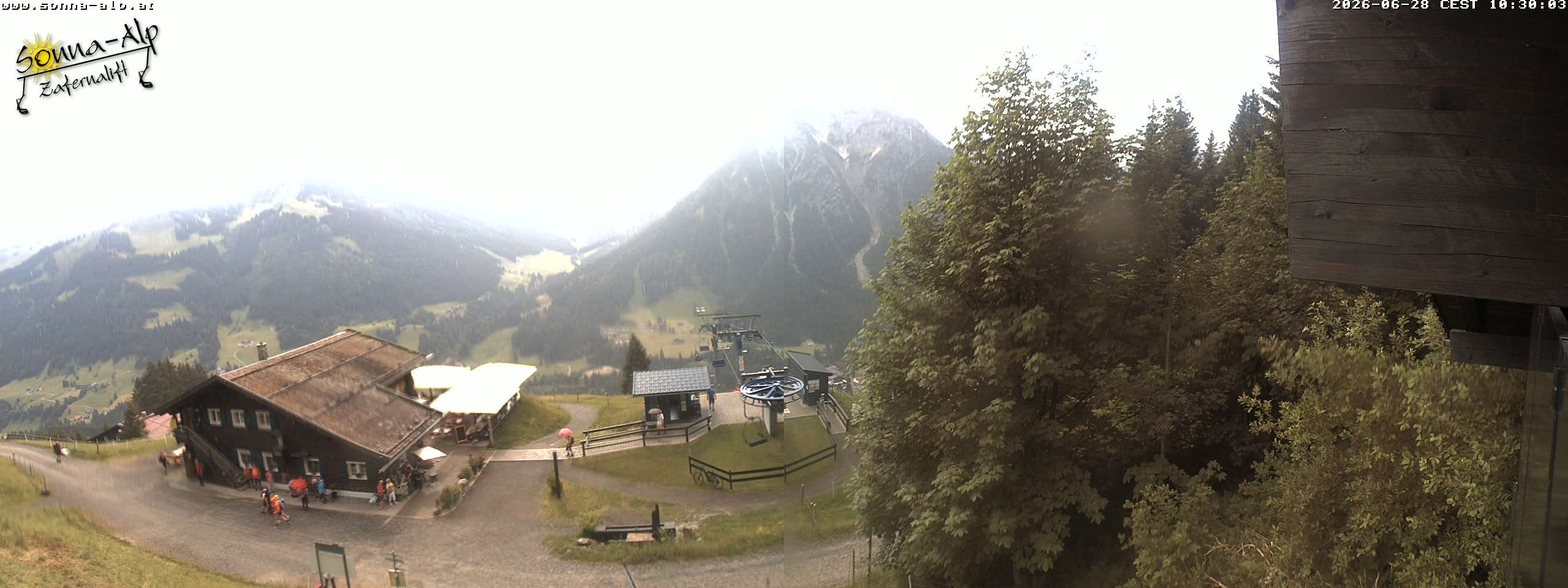 Archiv Foto Webcam Sonna Alp - Zafernalift
