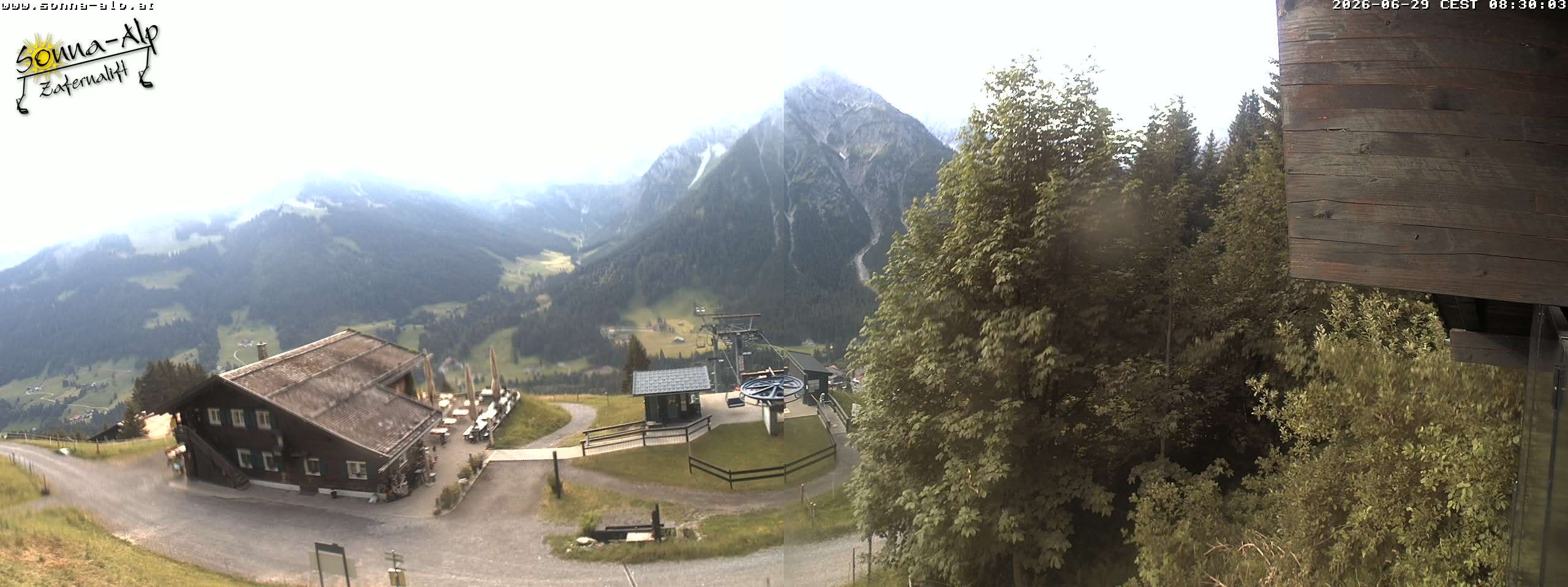 Archiv Foto Webcam Sonna Alp - Zafernalift