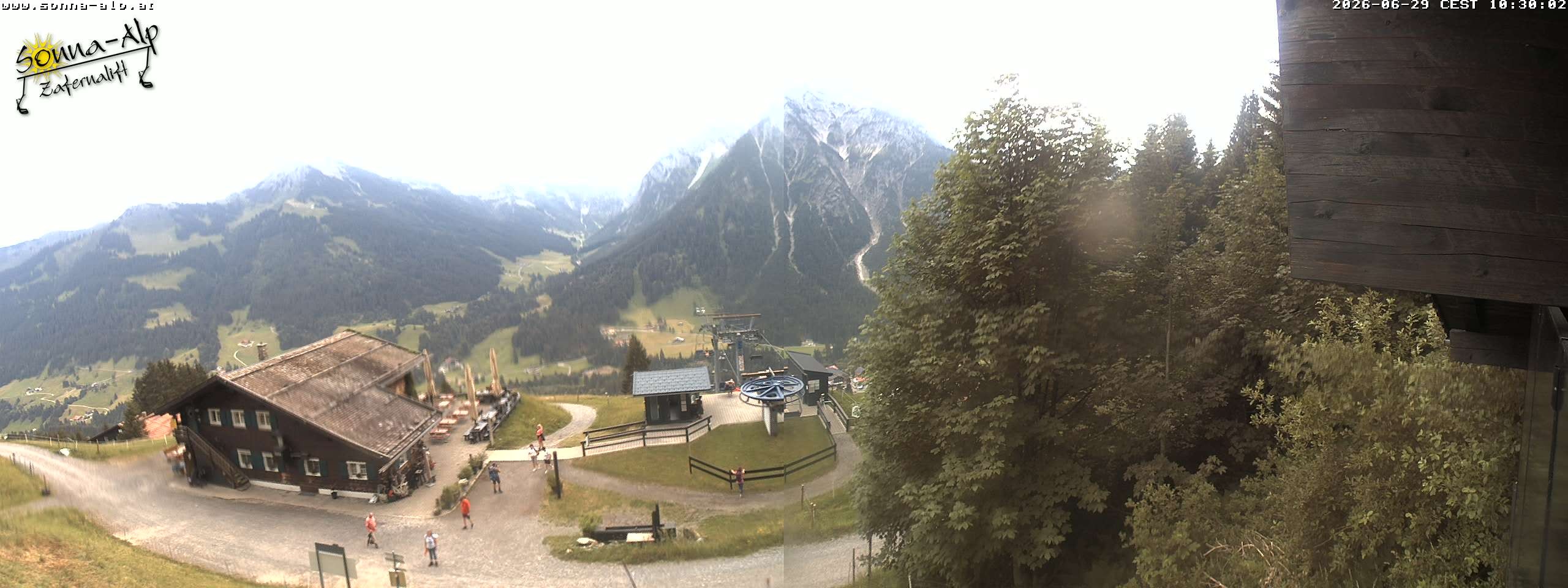 Archiv Foto Webcam Sonna Alp - Zafernalift