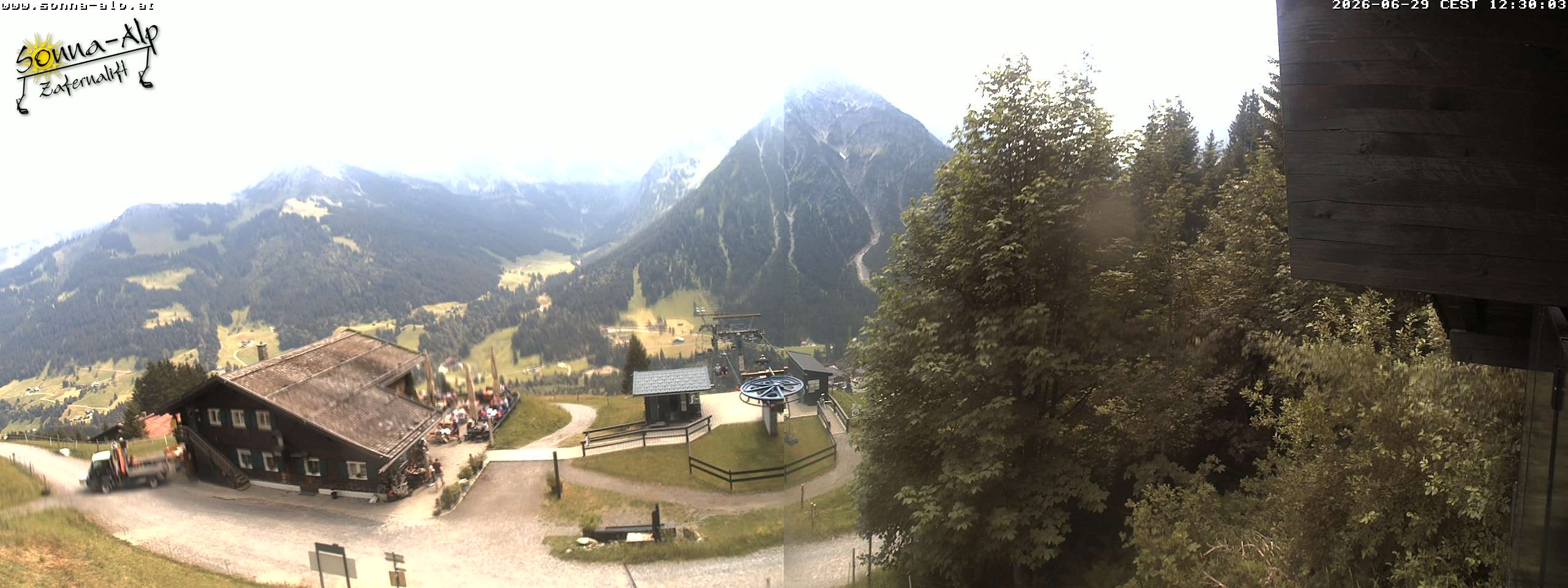 Archiv Foto Webcam Sonna Alp - Zafernalift