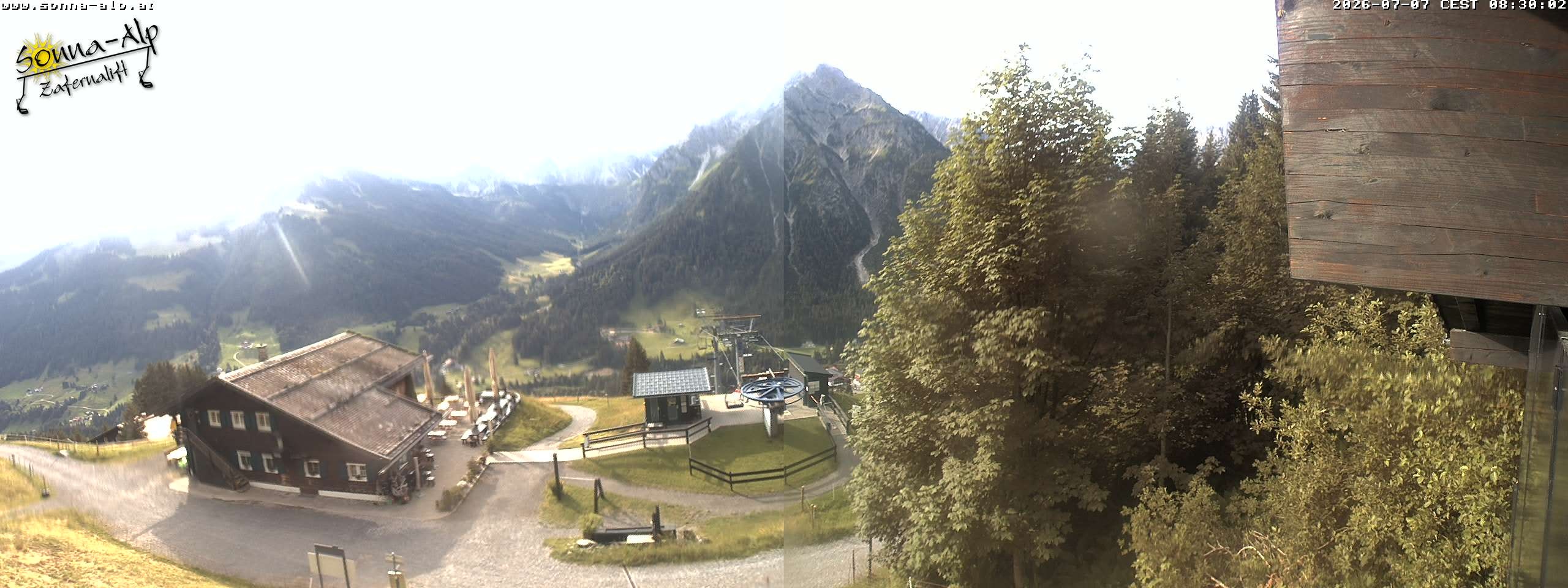 Archiv Foto Webcam Sonna Alp - Zafernalift