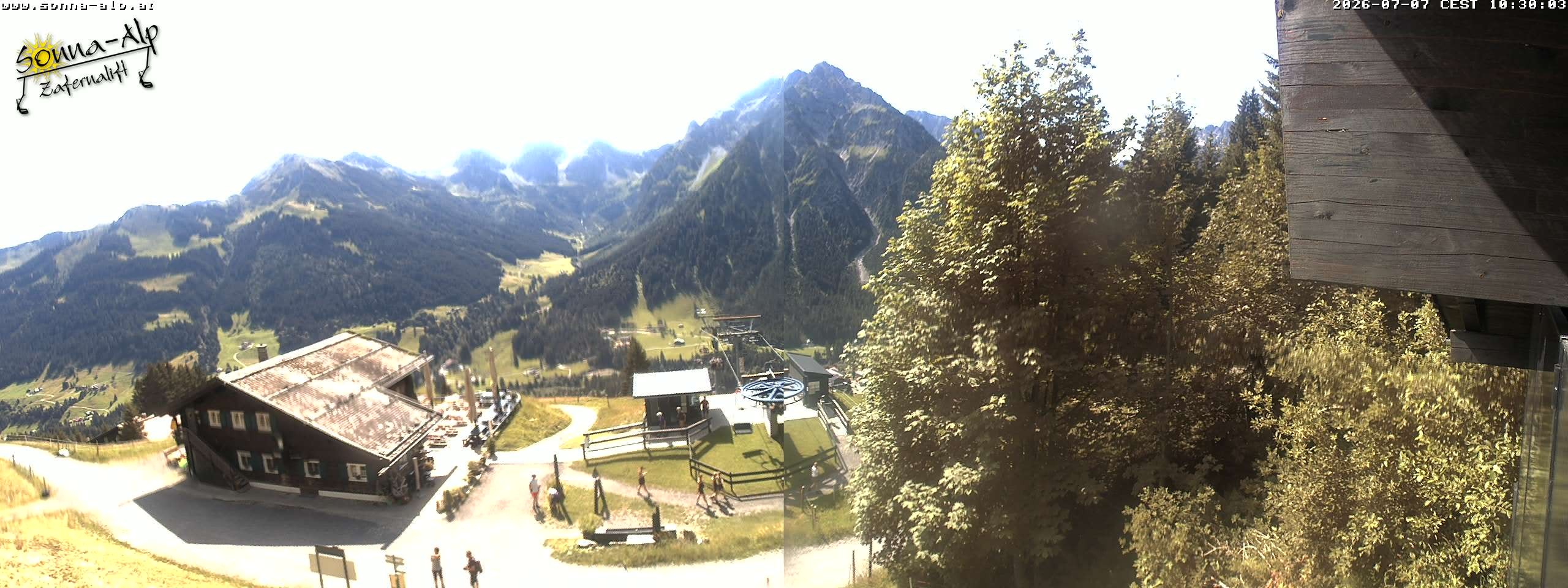 Archiv Foto Webcam Sonna Alp - Zafernalift