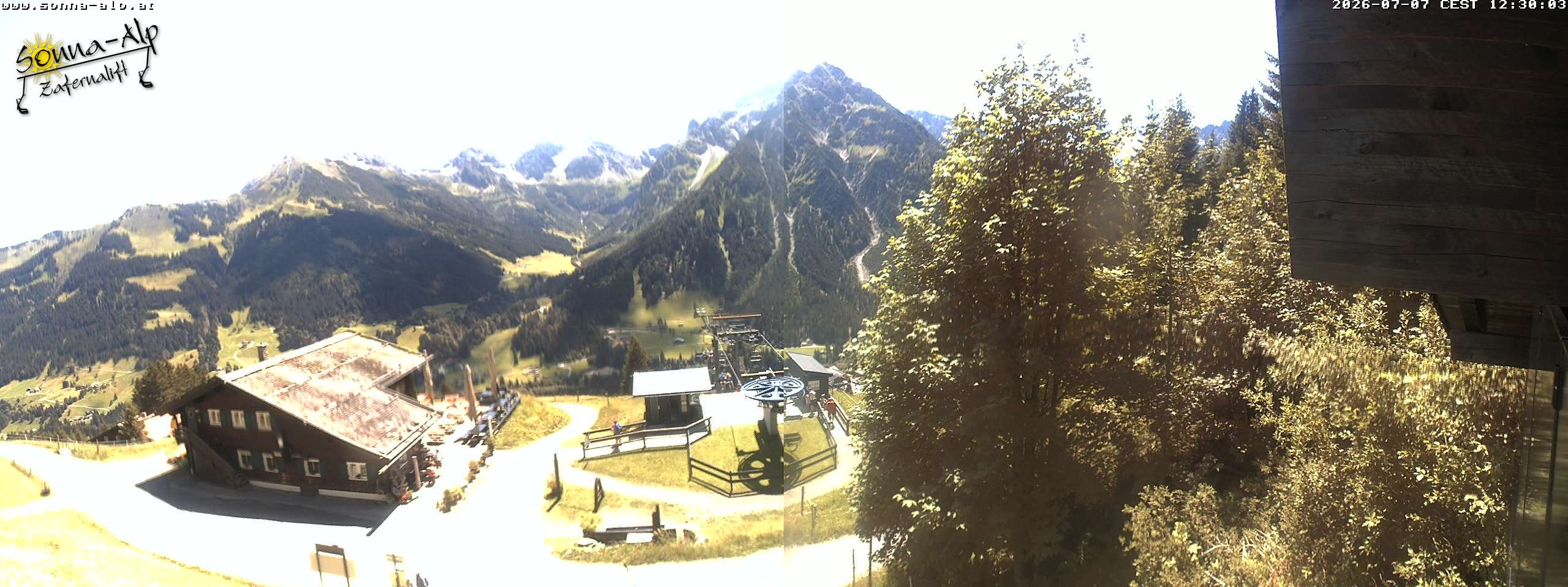 Archiv Foto Webcam Sonna Alp - Zafernalift