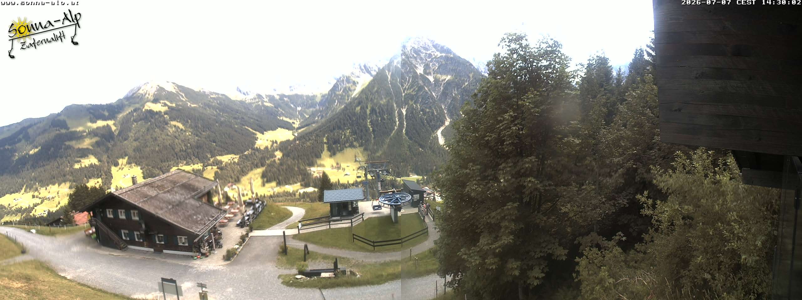 Archiv Foto Webcam Sonna Alp - Zafernalift