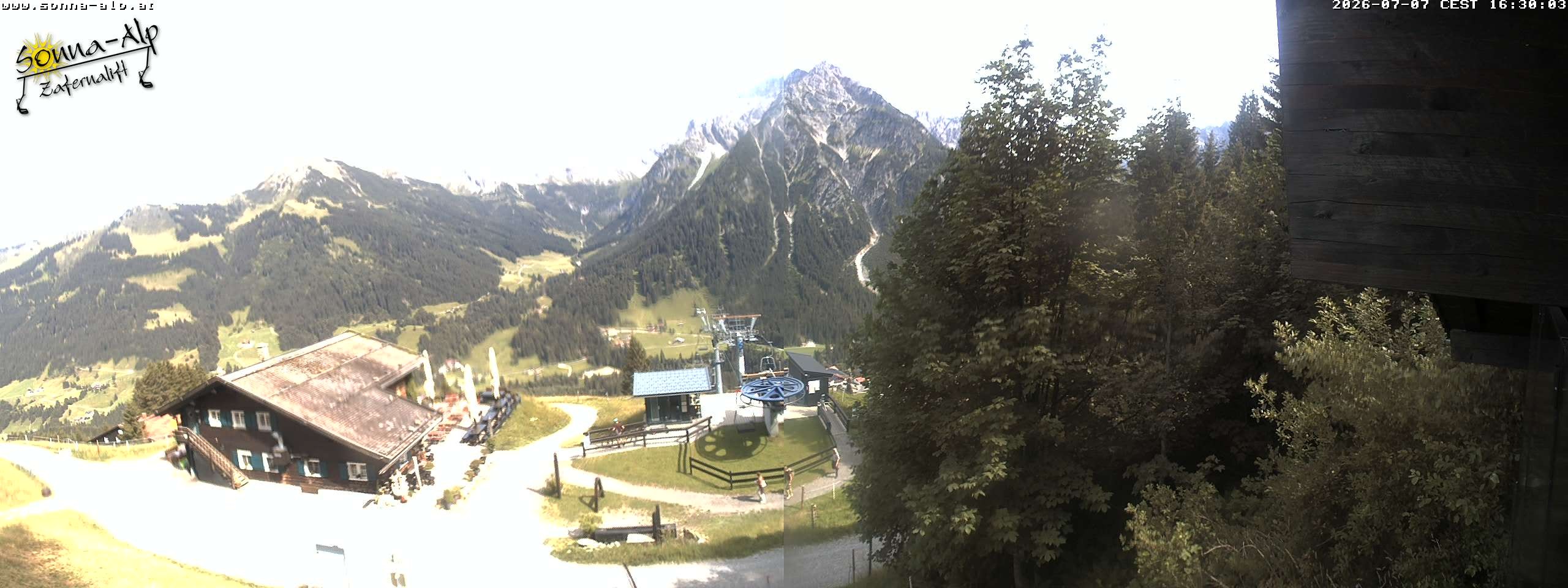 Archiv Foto Webcam Sonna Alp - Zafernalift